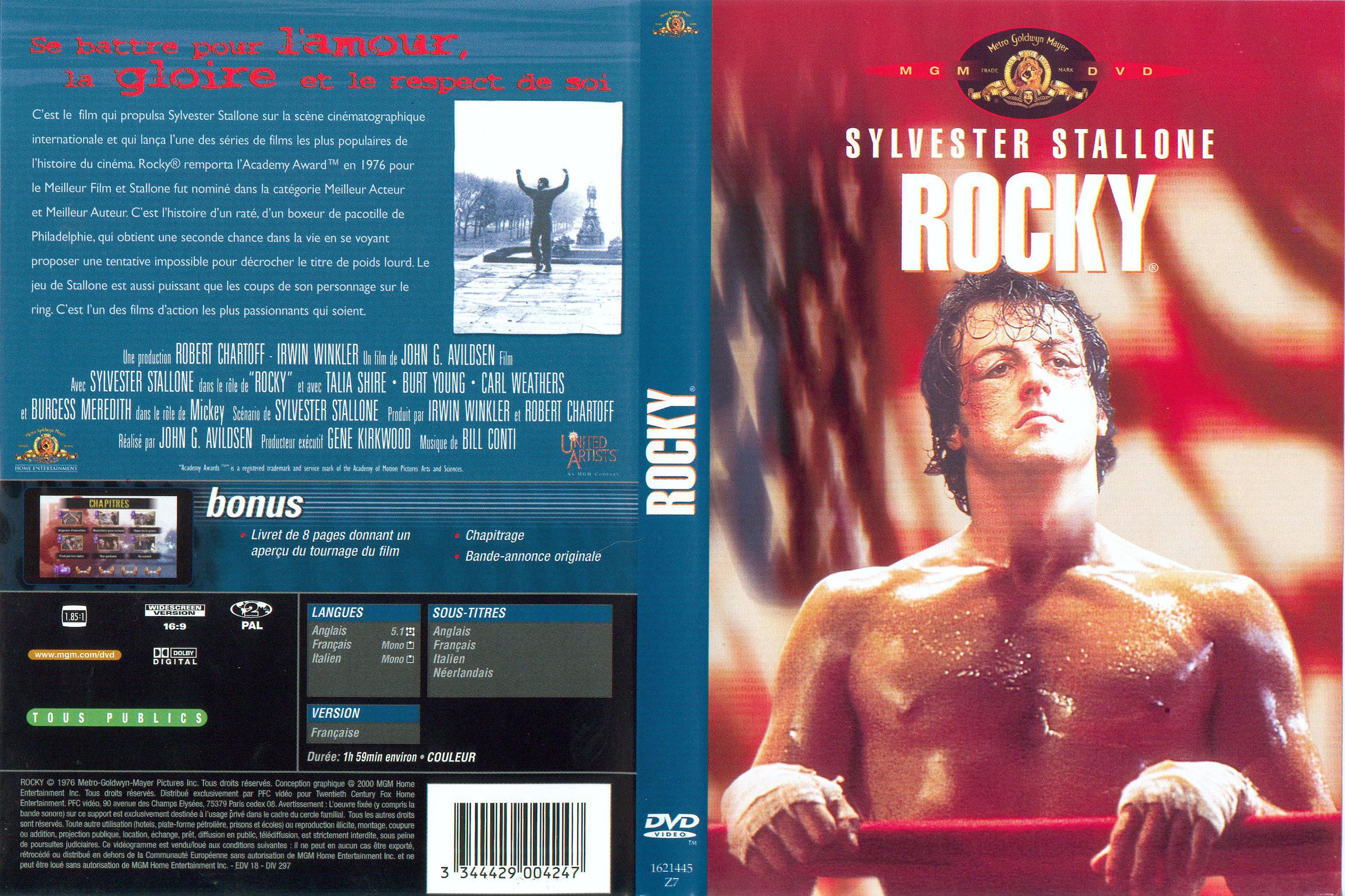 Jaquette DVD Rocky
