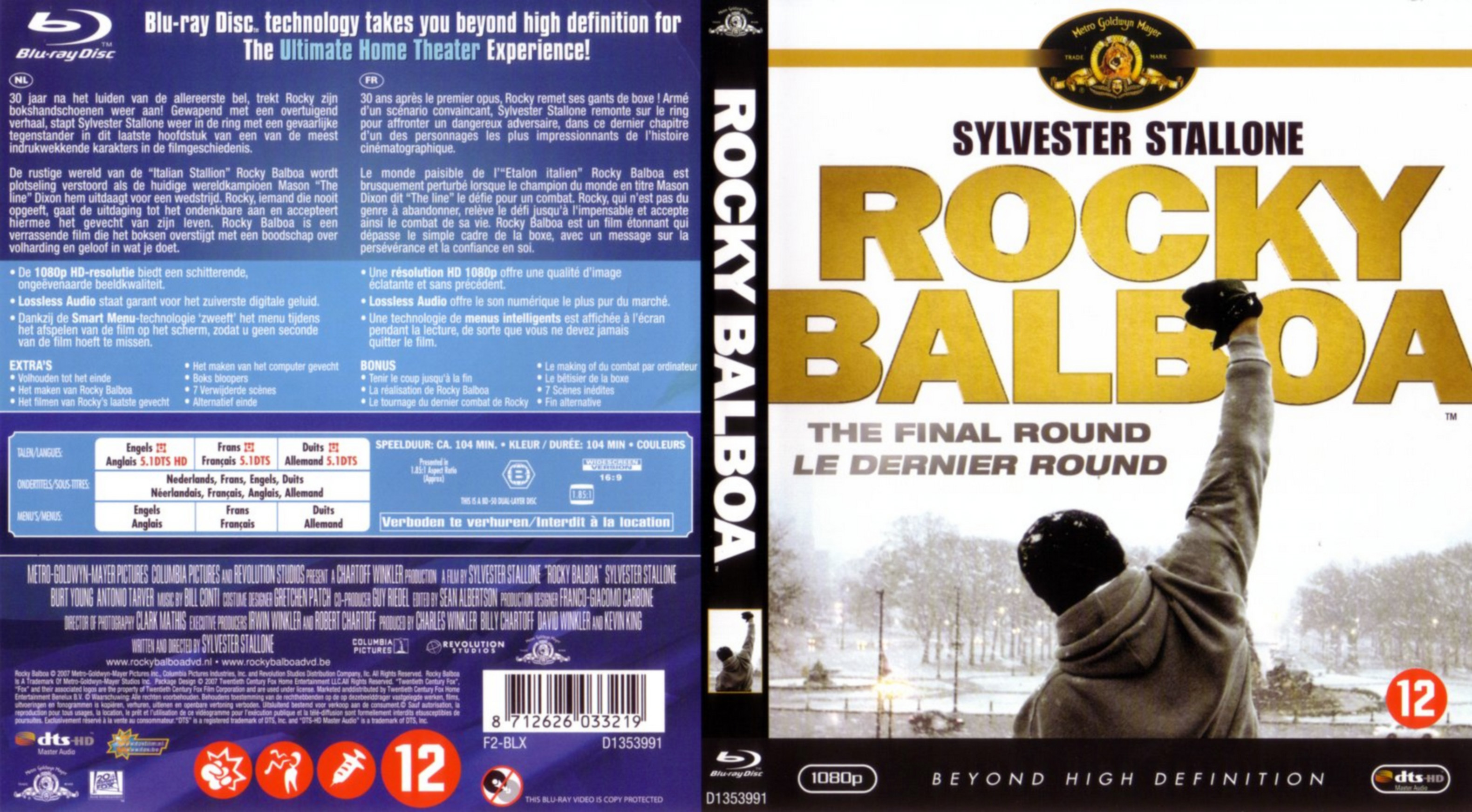 Jaquette DVD Rocky Balboa (BLU-RAY)