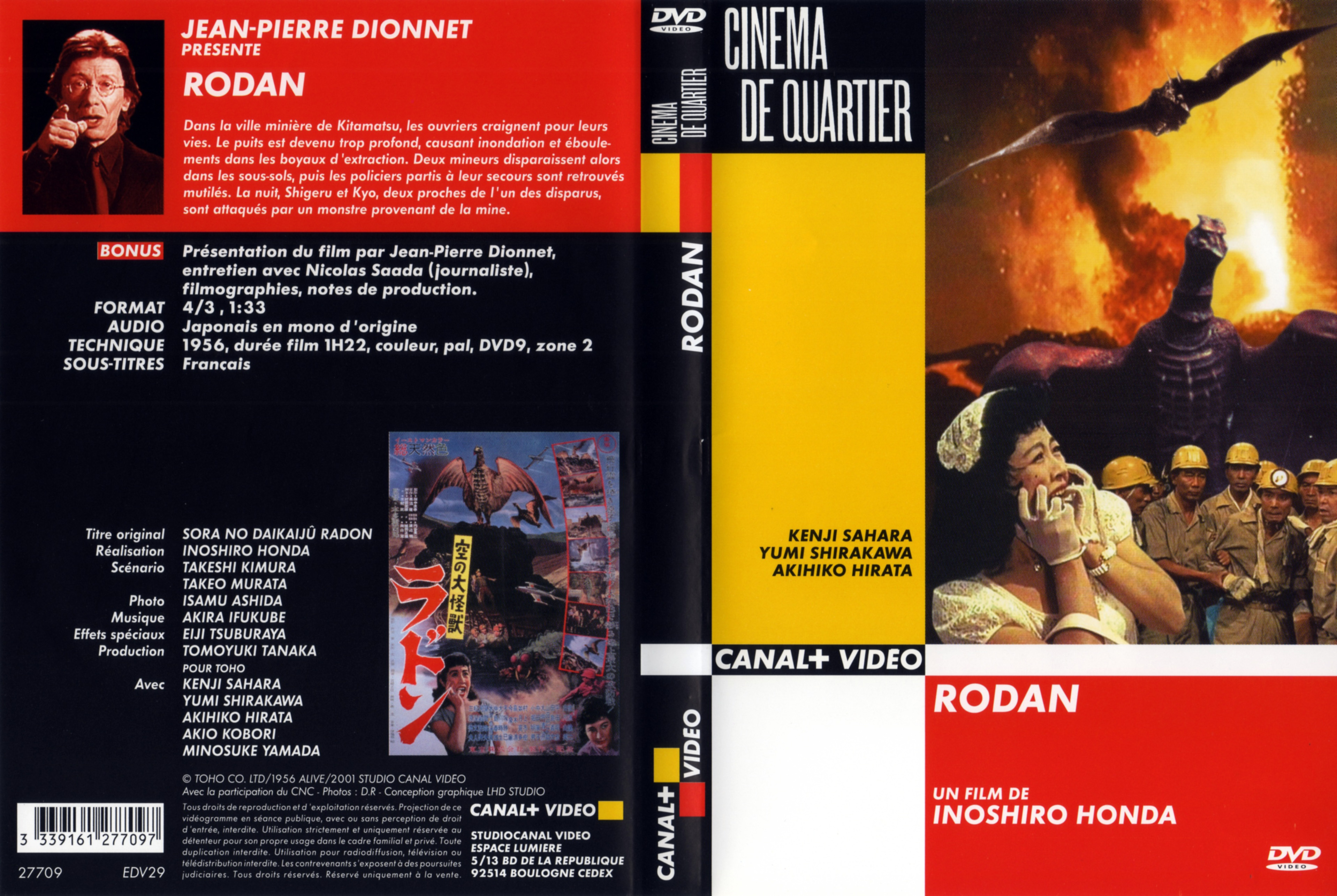 Jaquette DVD Rodan