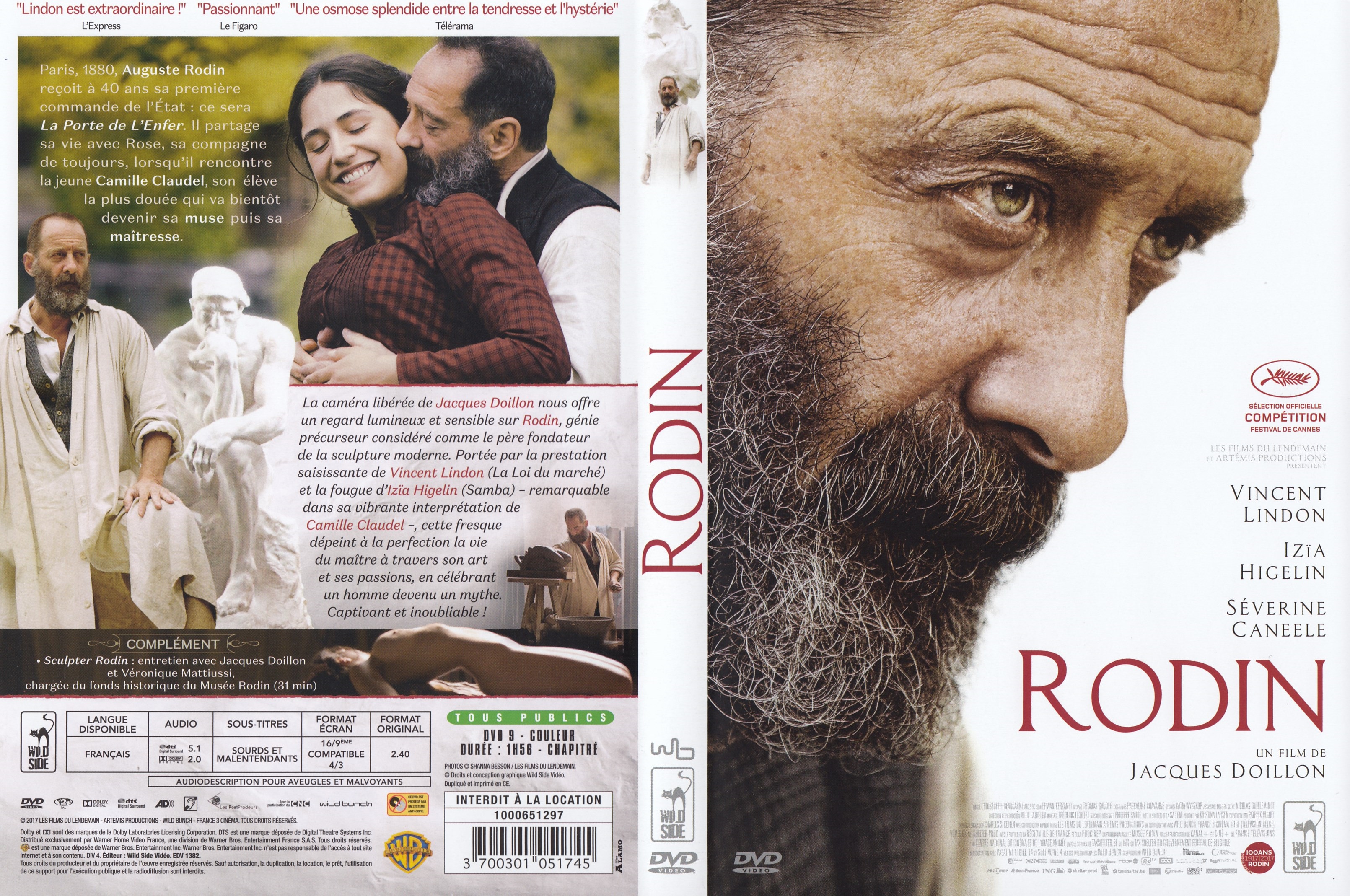 Jaquette DVD Rodin