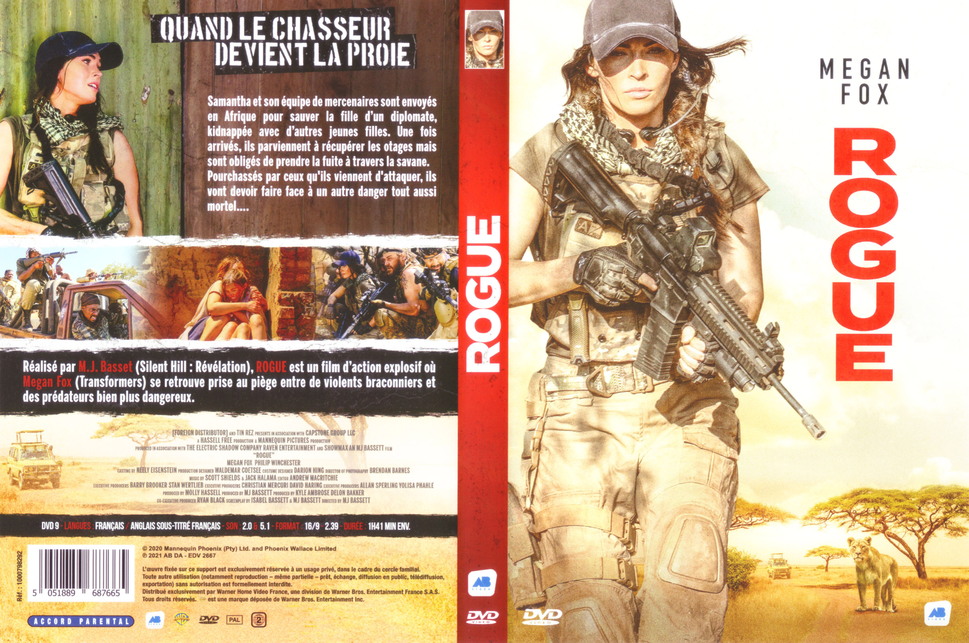 Jaquette DVD Rogue (2020)
