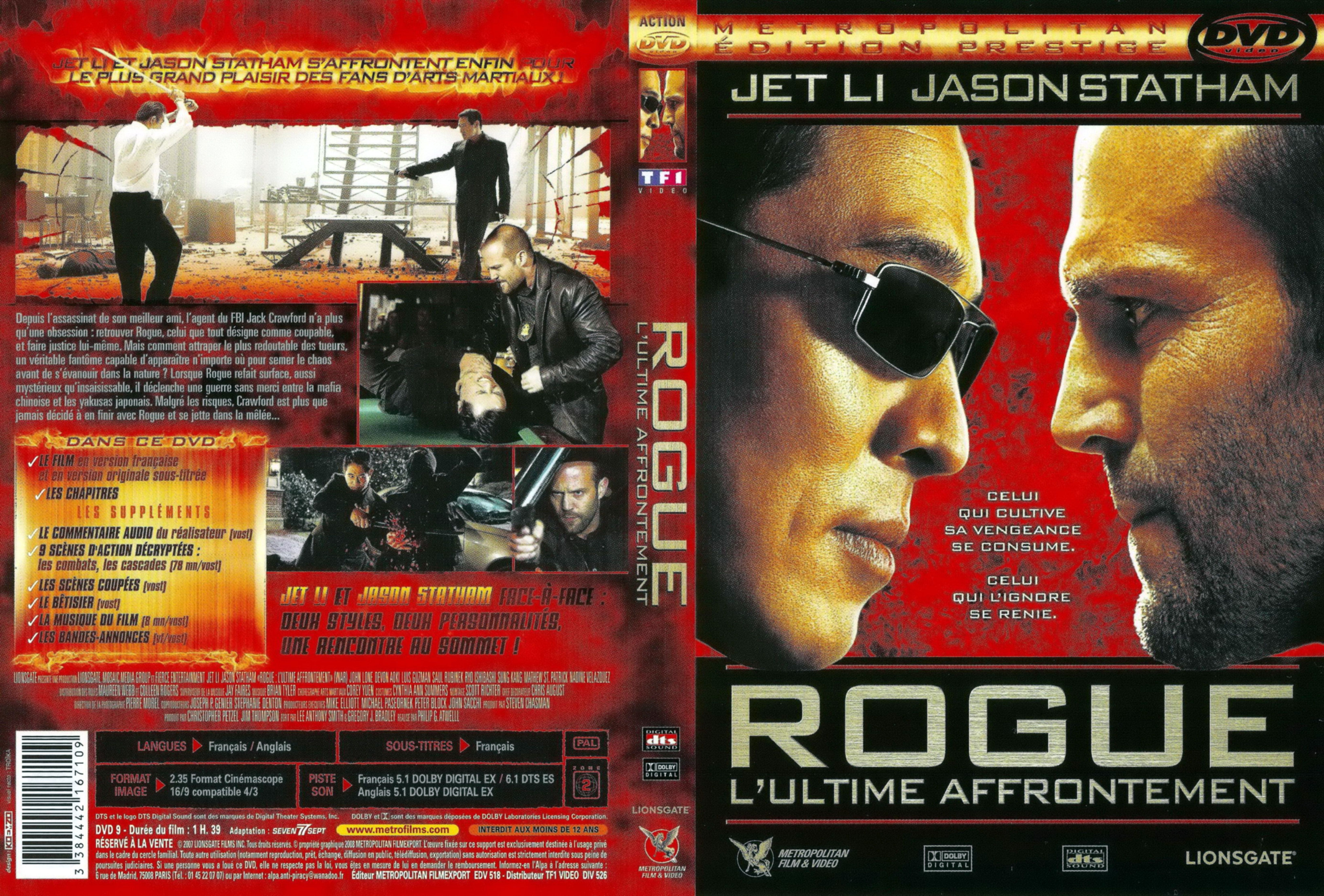 Jaquette DVD Rogue v2