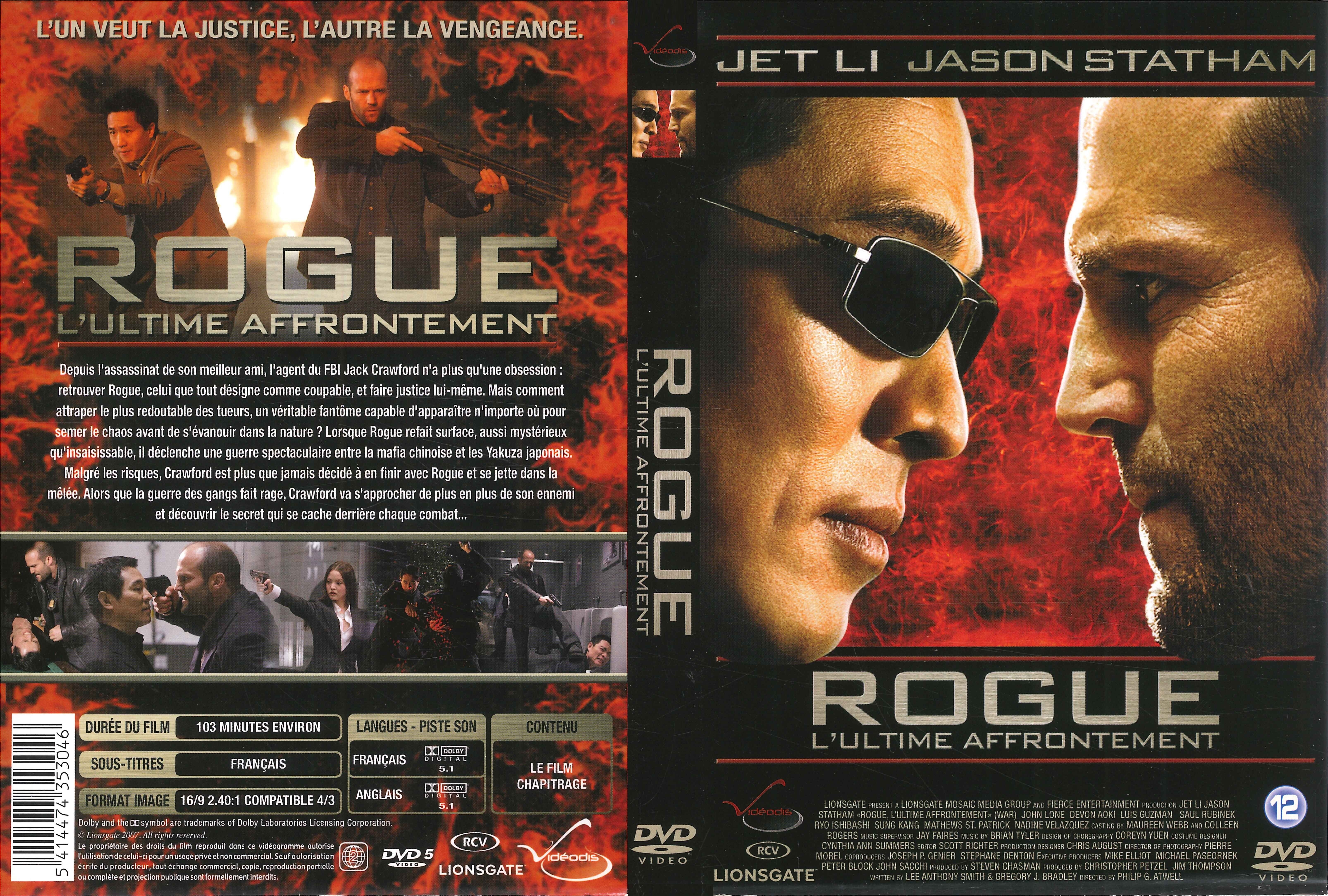 Jaquette DVD Rogue v3