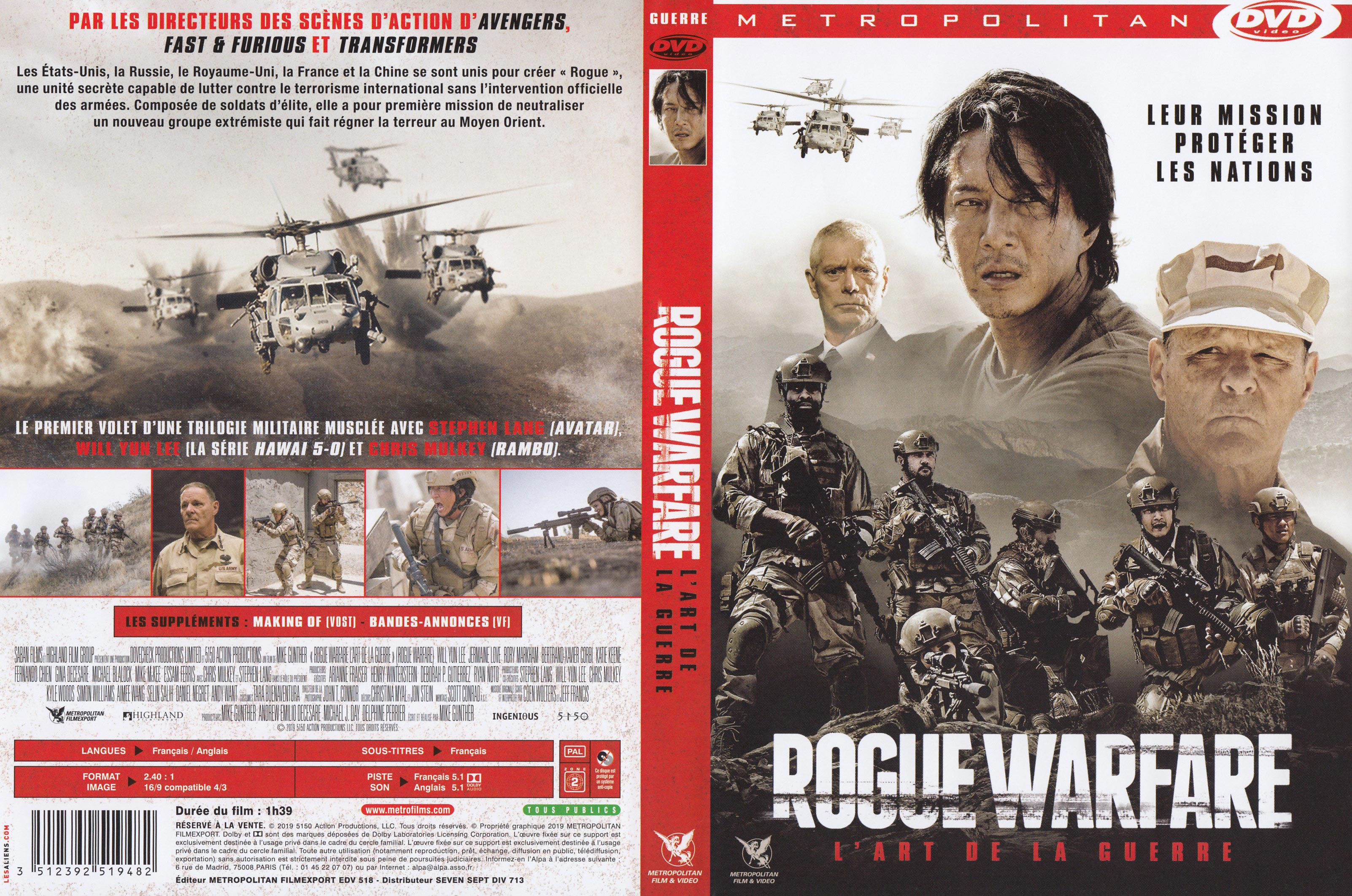 Jaquette DVD Rogue warfare - L