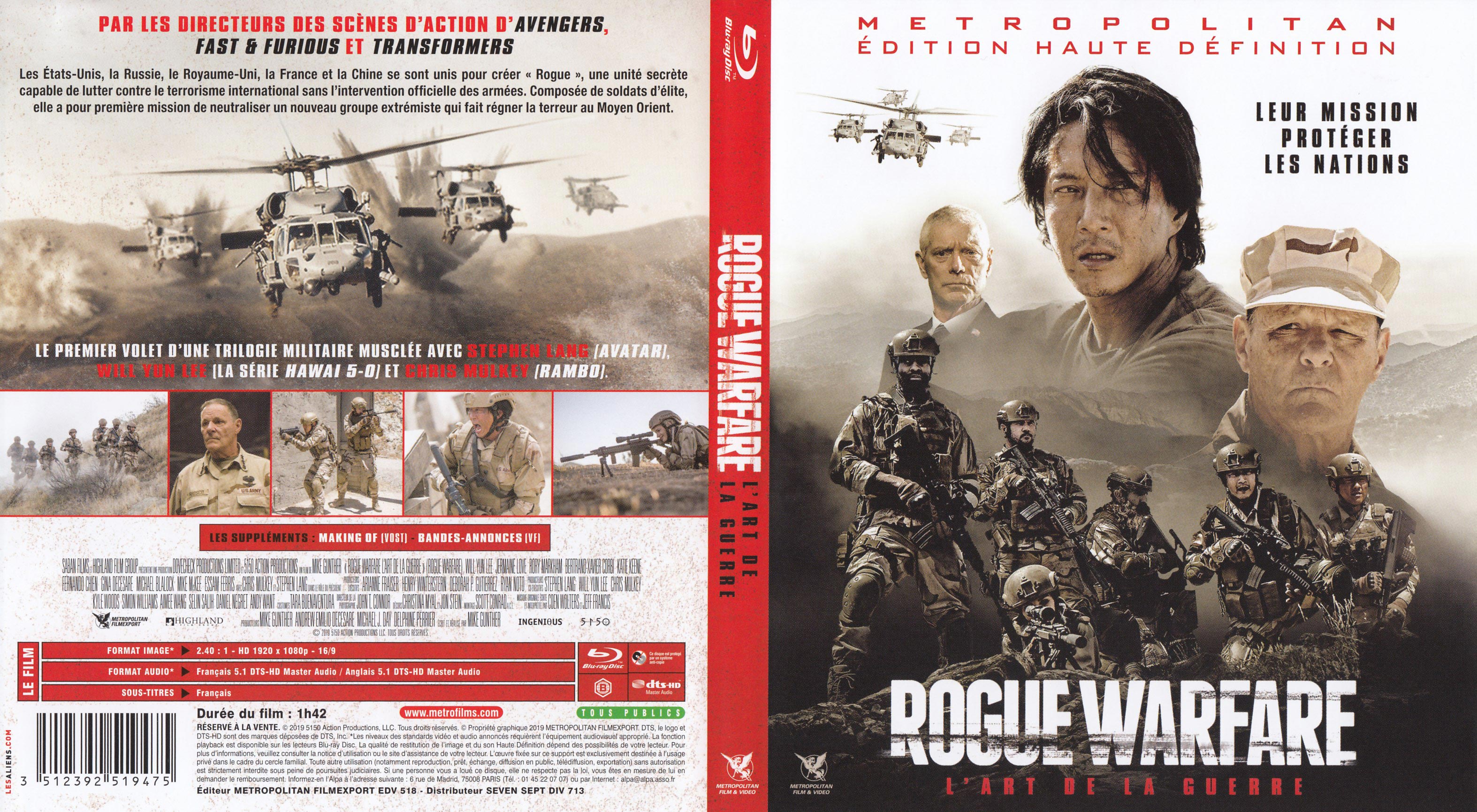 Jaquette DVD Rogue warfare - L