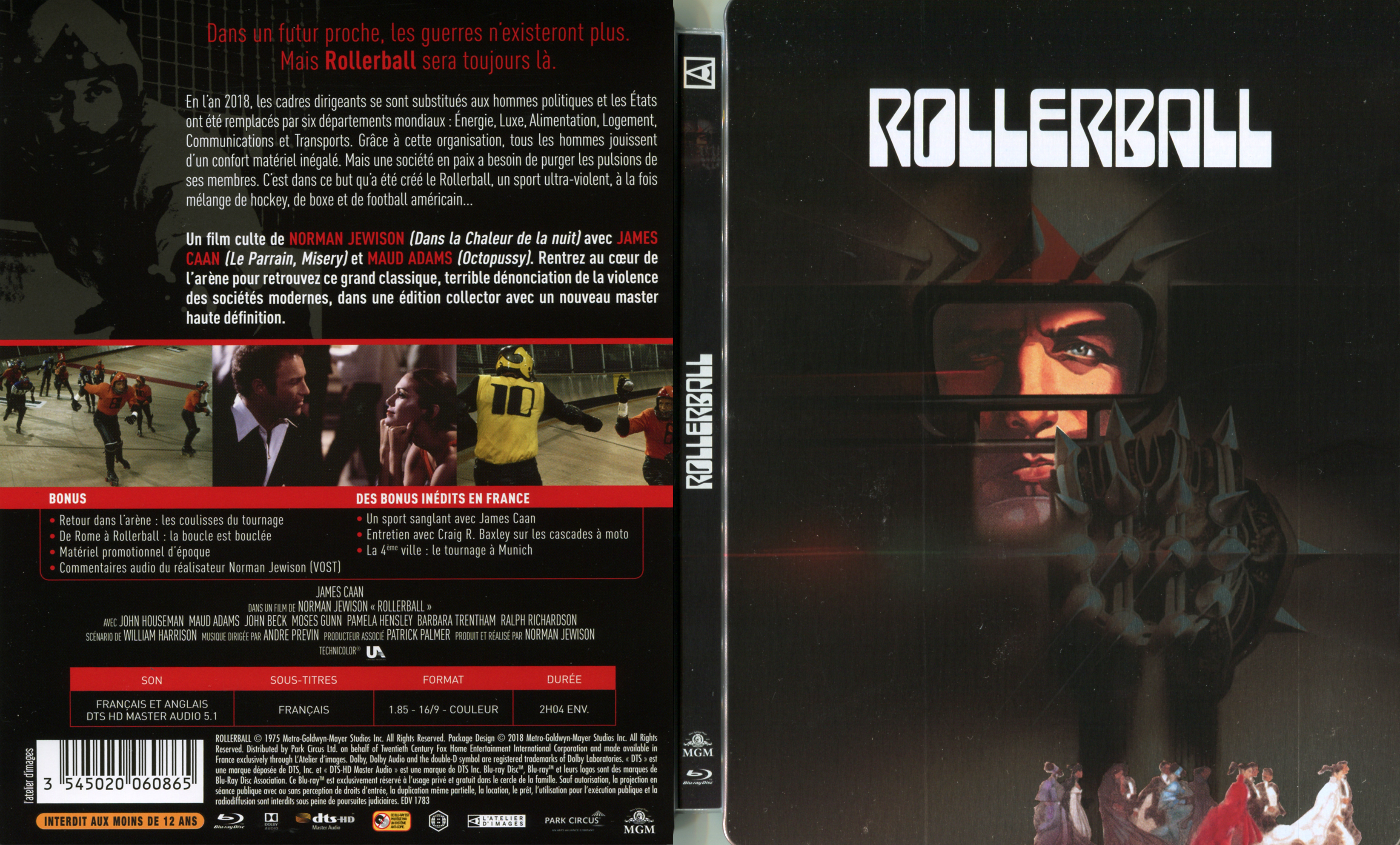 Jaquette DVD Rollerball (BLU-RAY)