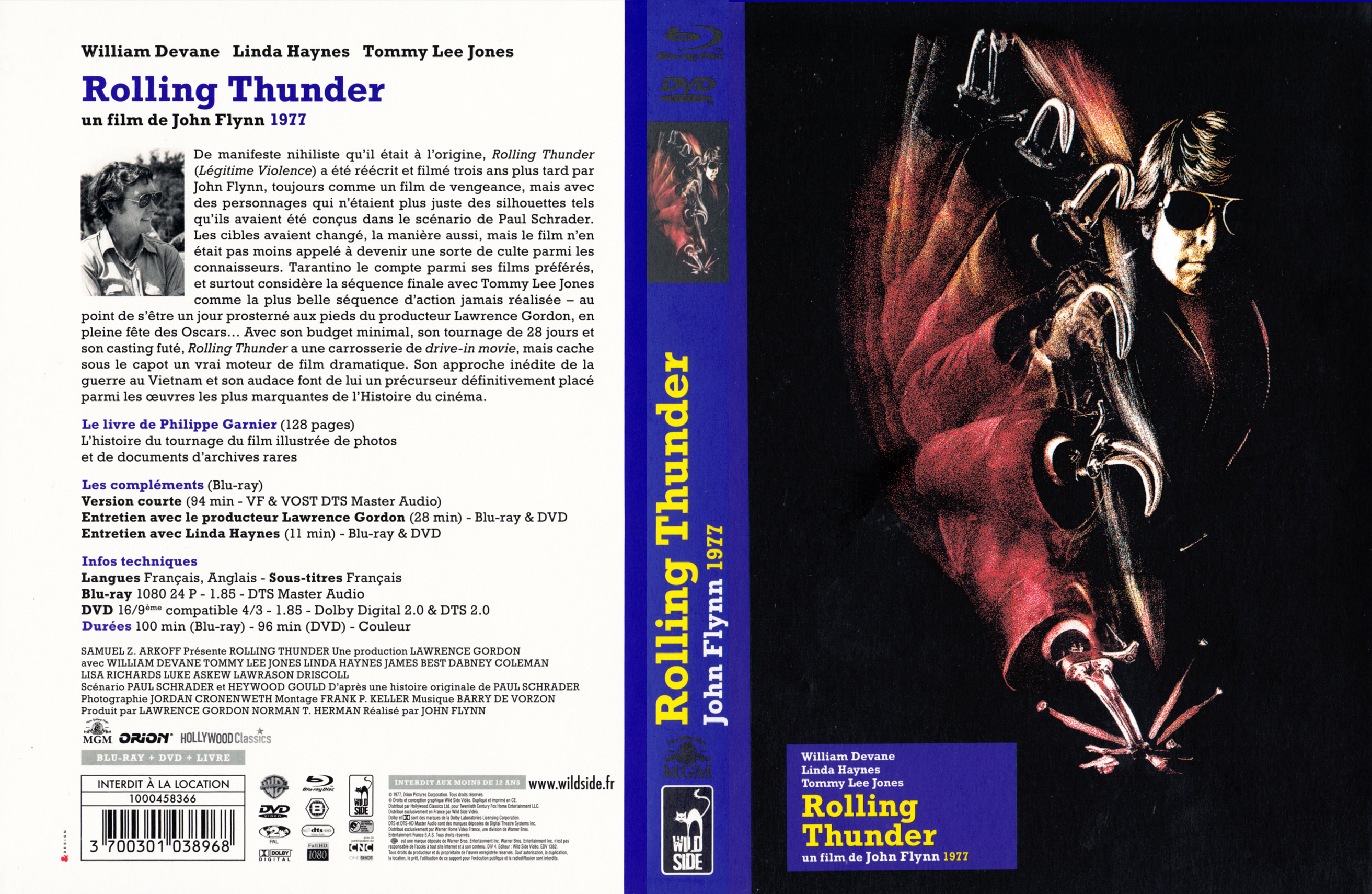 Jaquette DVD Rolling thunder - Lgitime violence COFFRET (BLU-RAY)