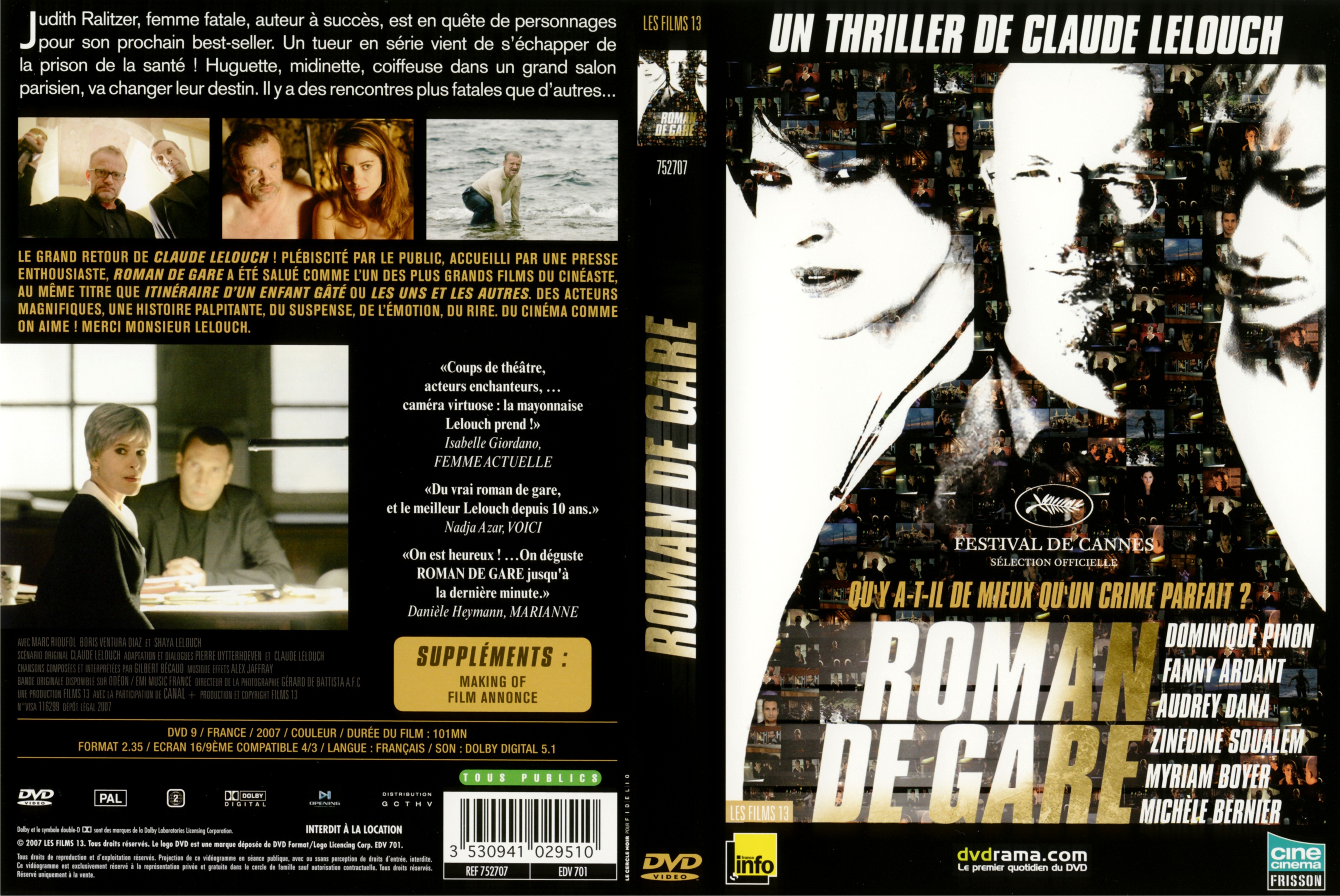 Jaquette DVD Roman de gare