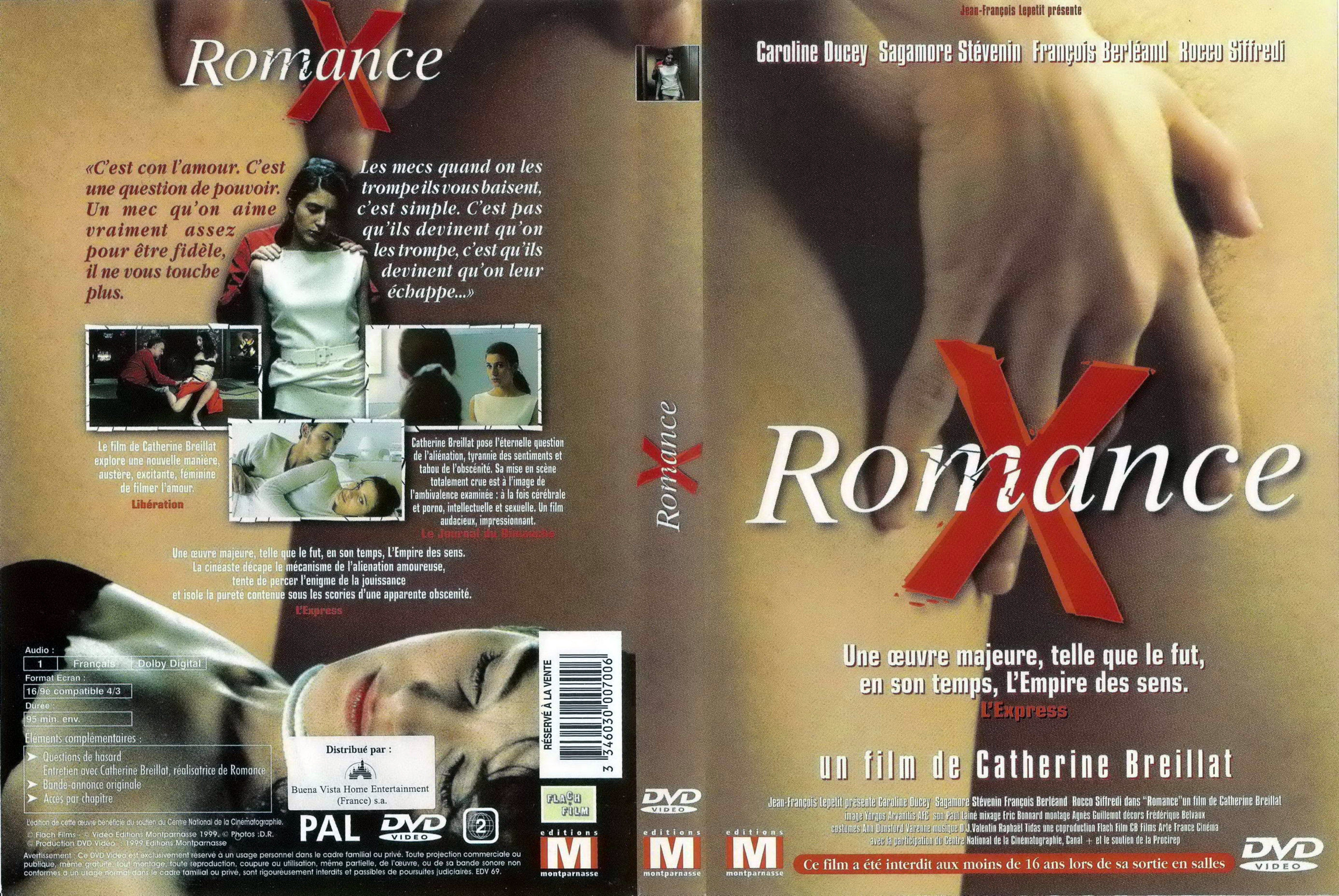 Jaquette DVD Romance X