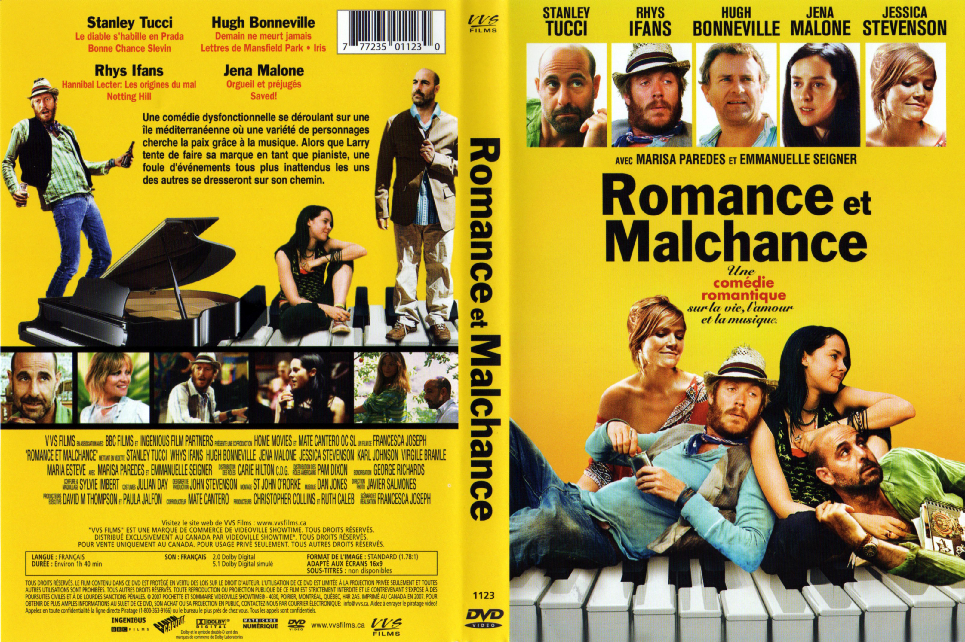 Jaquette DVD Romance et malchance