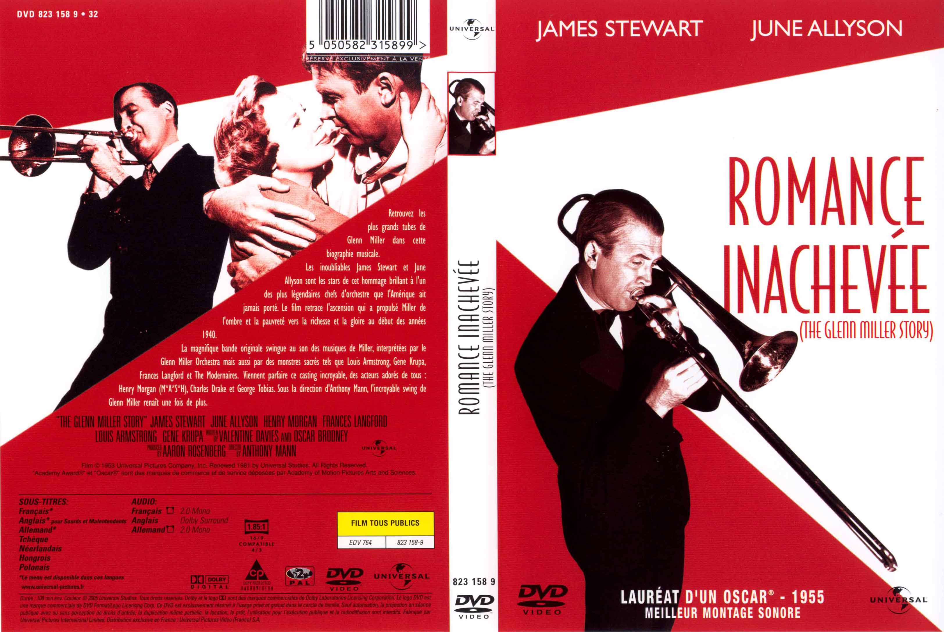 Jaquette DVD Romance inacheve