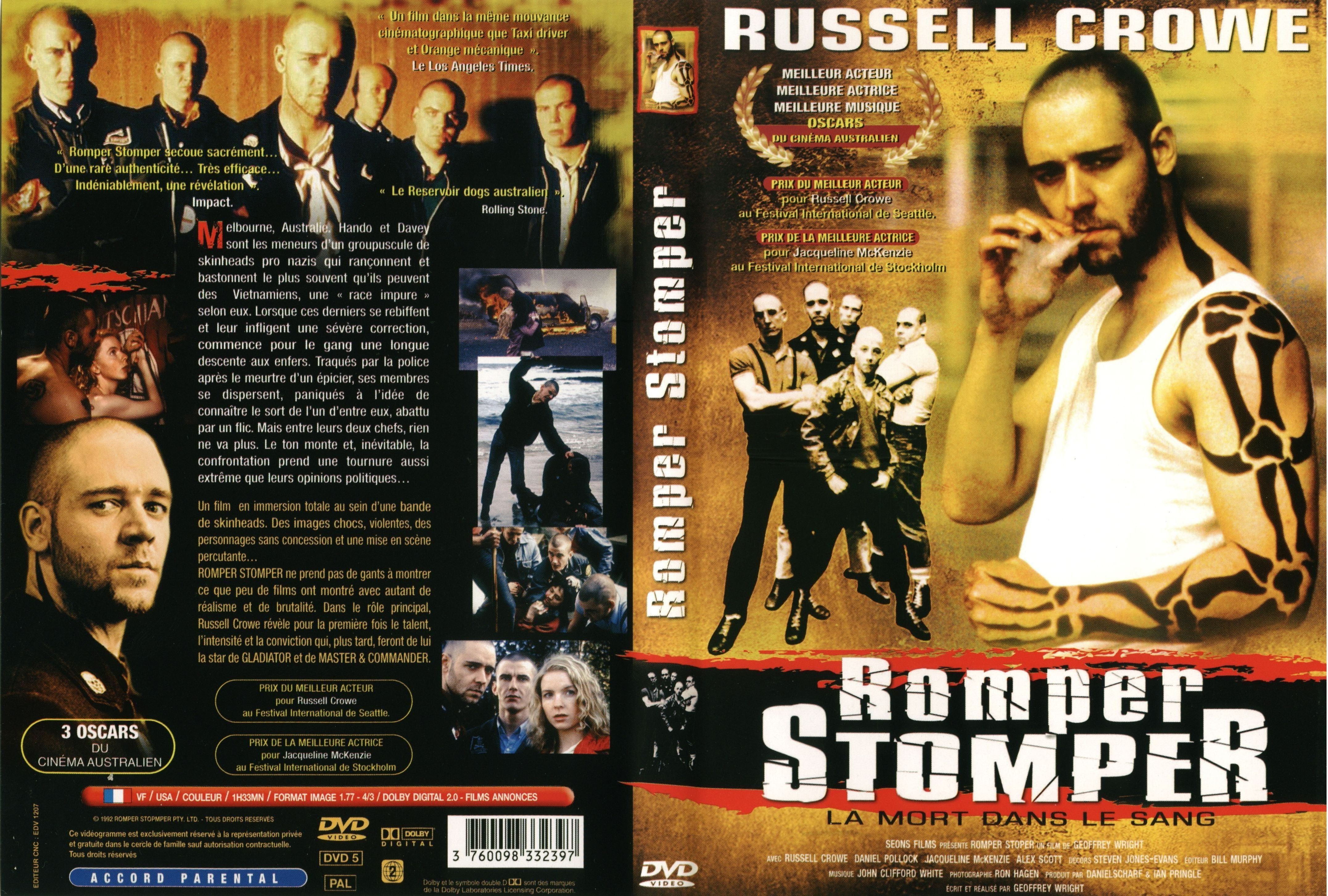 Jaquette DVD Romper stomper