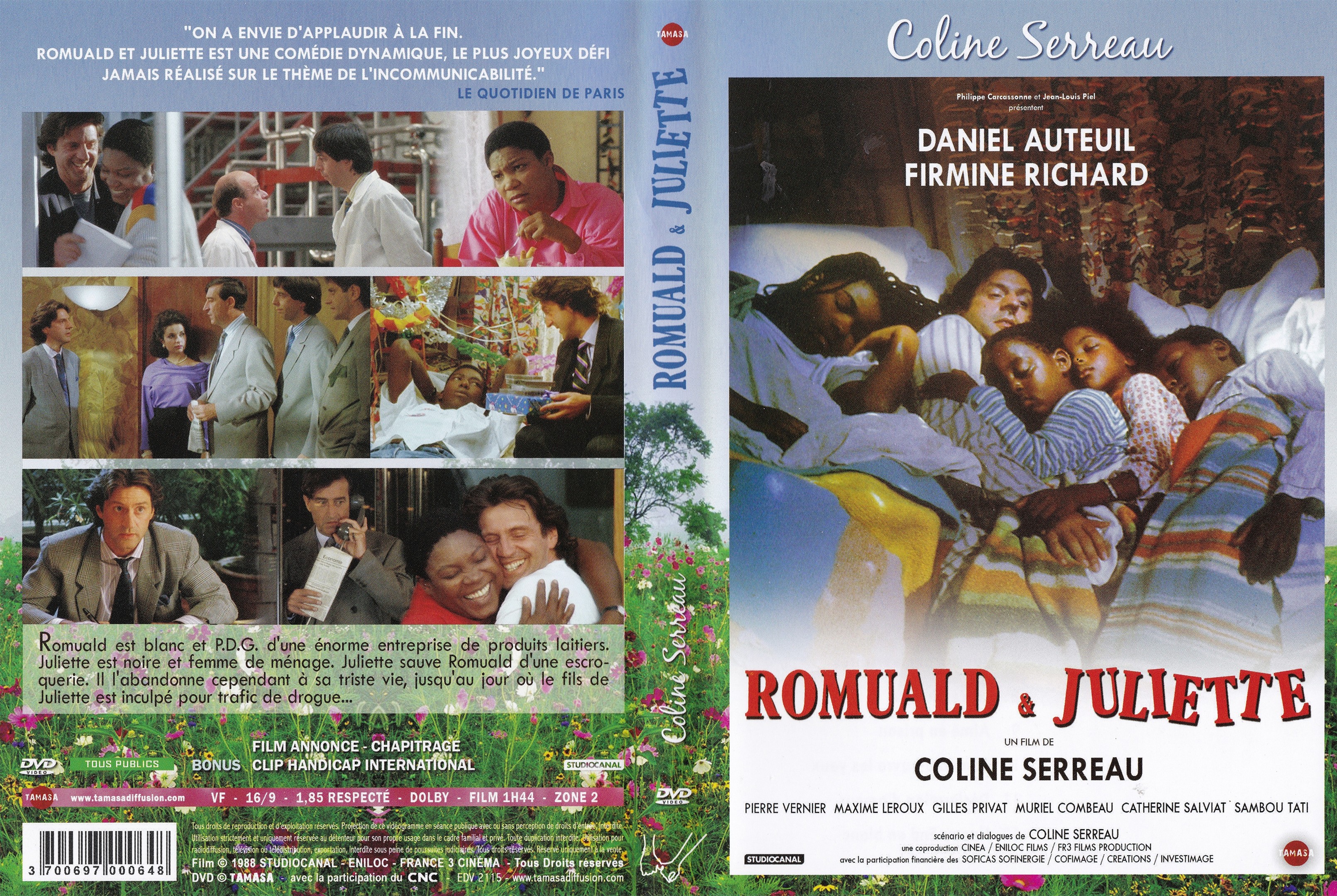 Jaquette DVD Romuald et Juliette