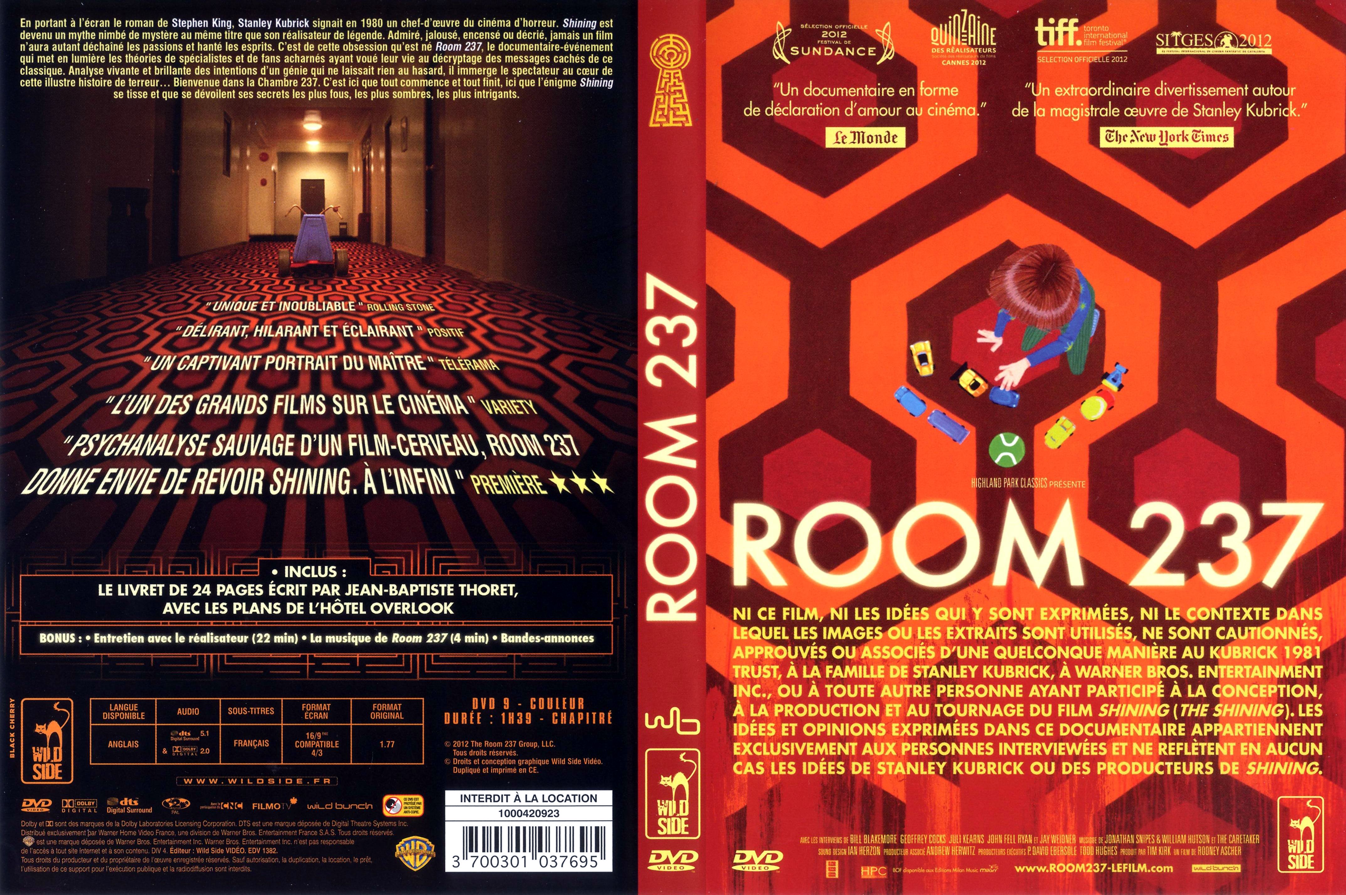 Jaquette DVD Room 237