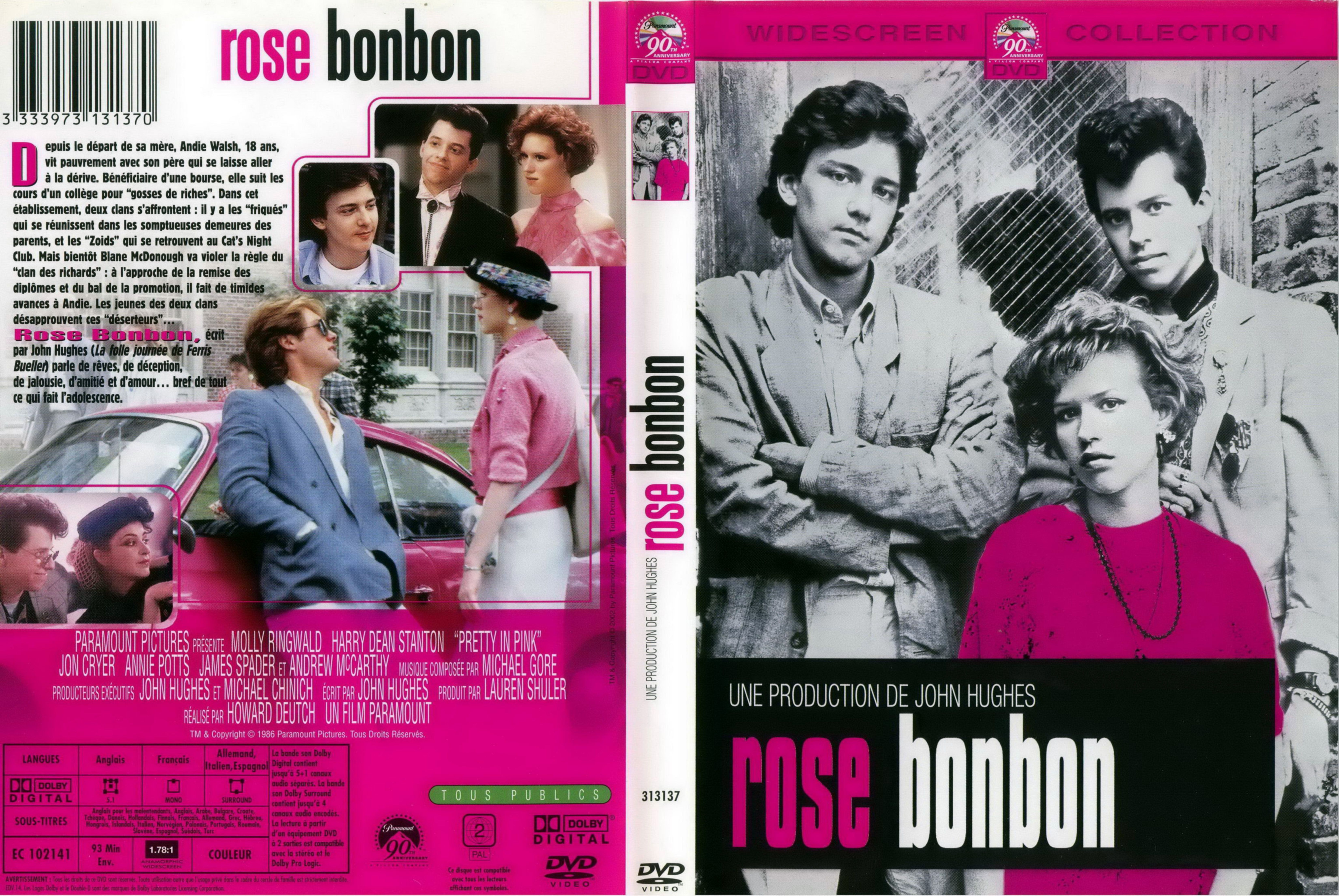 Jaquette DVD Rose bonbon