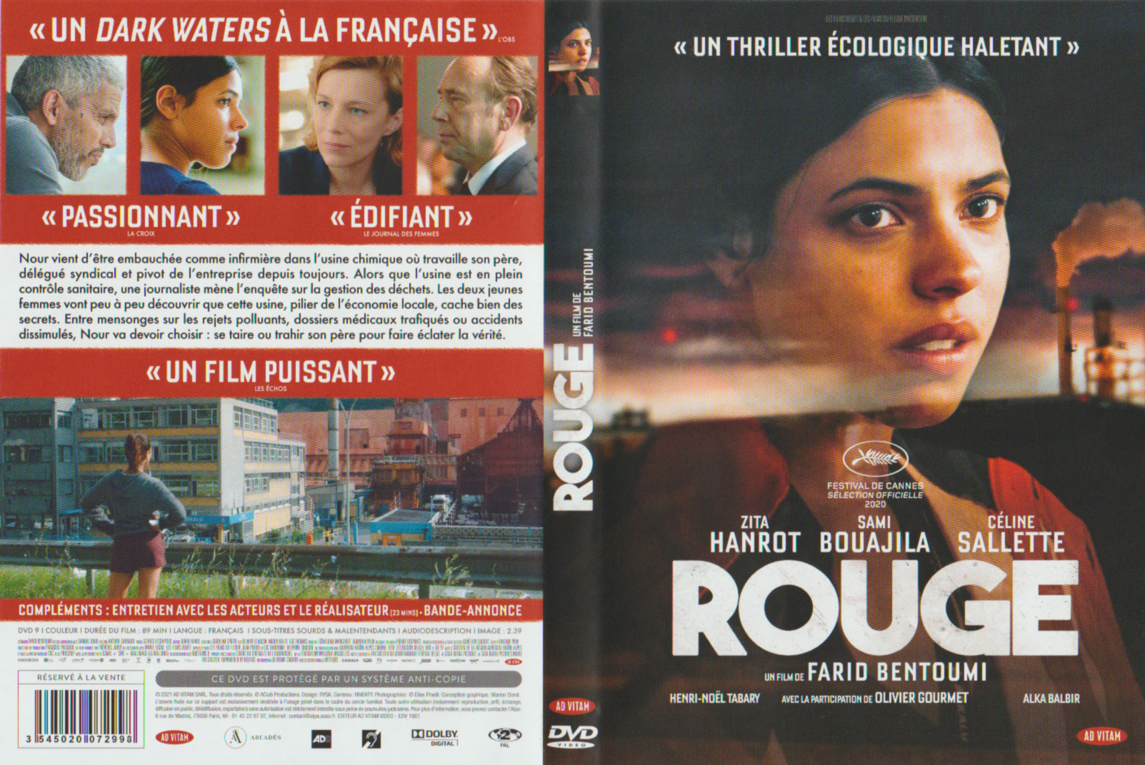 Jaquette DVD Rouge