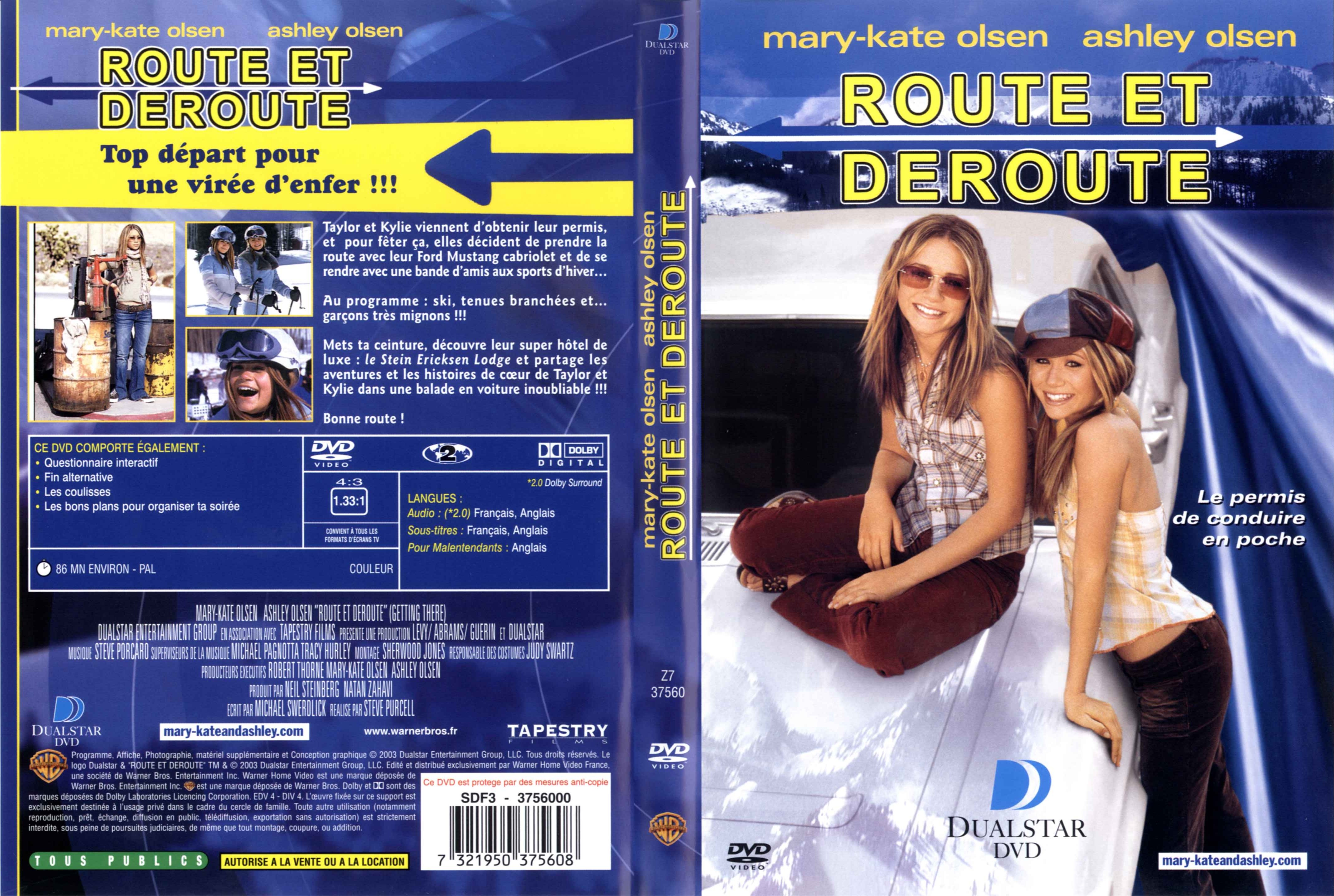 Jaquette DVD Route et deroute