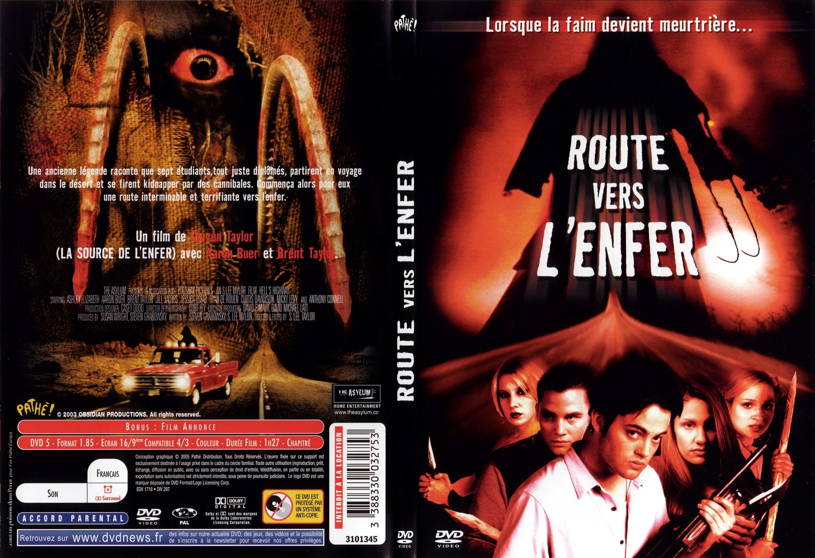 Jaquette DVD Route vers l