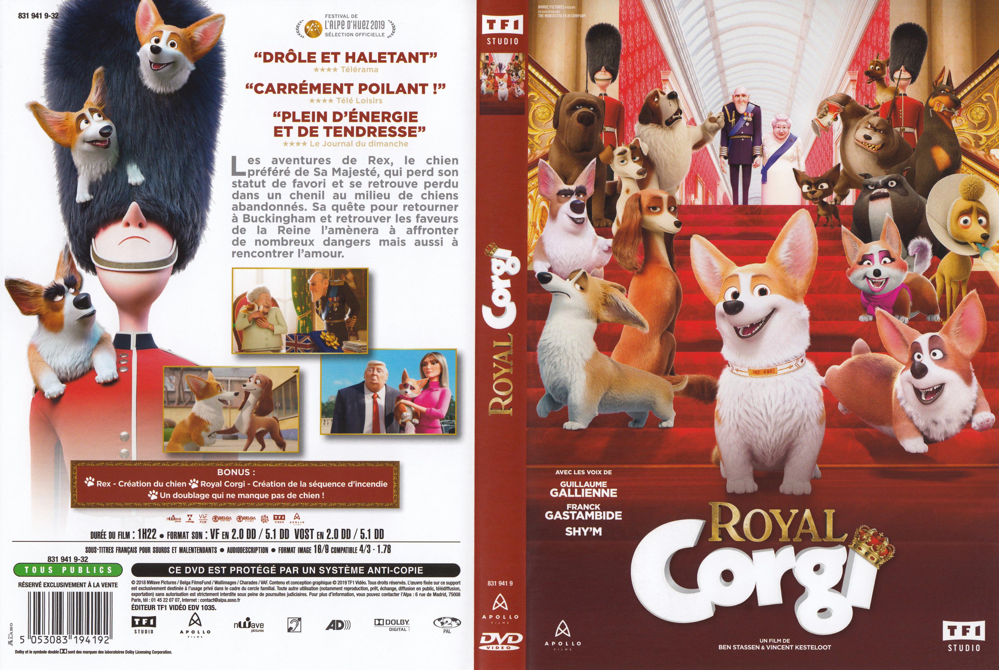 Jaquette DVD Royal Corgi