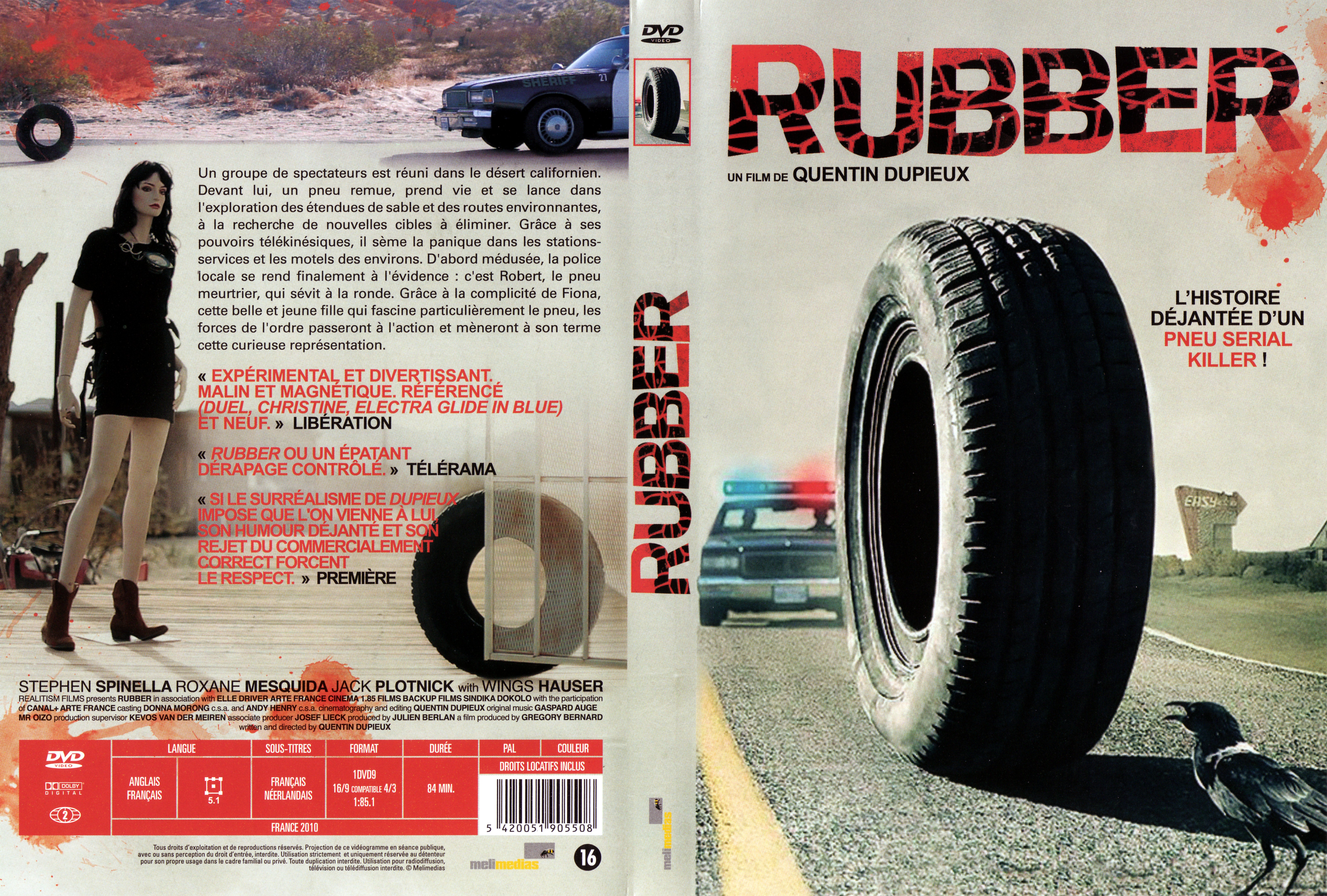 Jaquette DVD Rubber v2