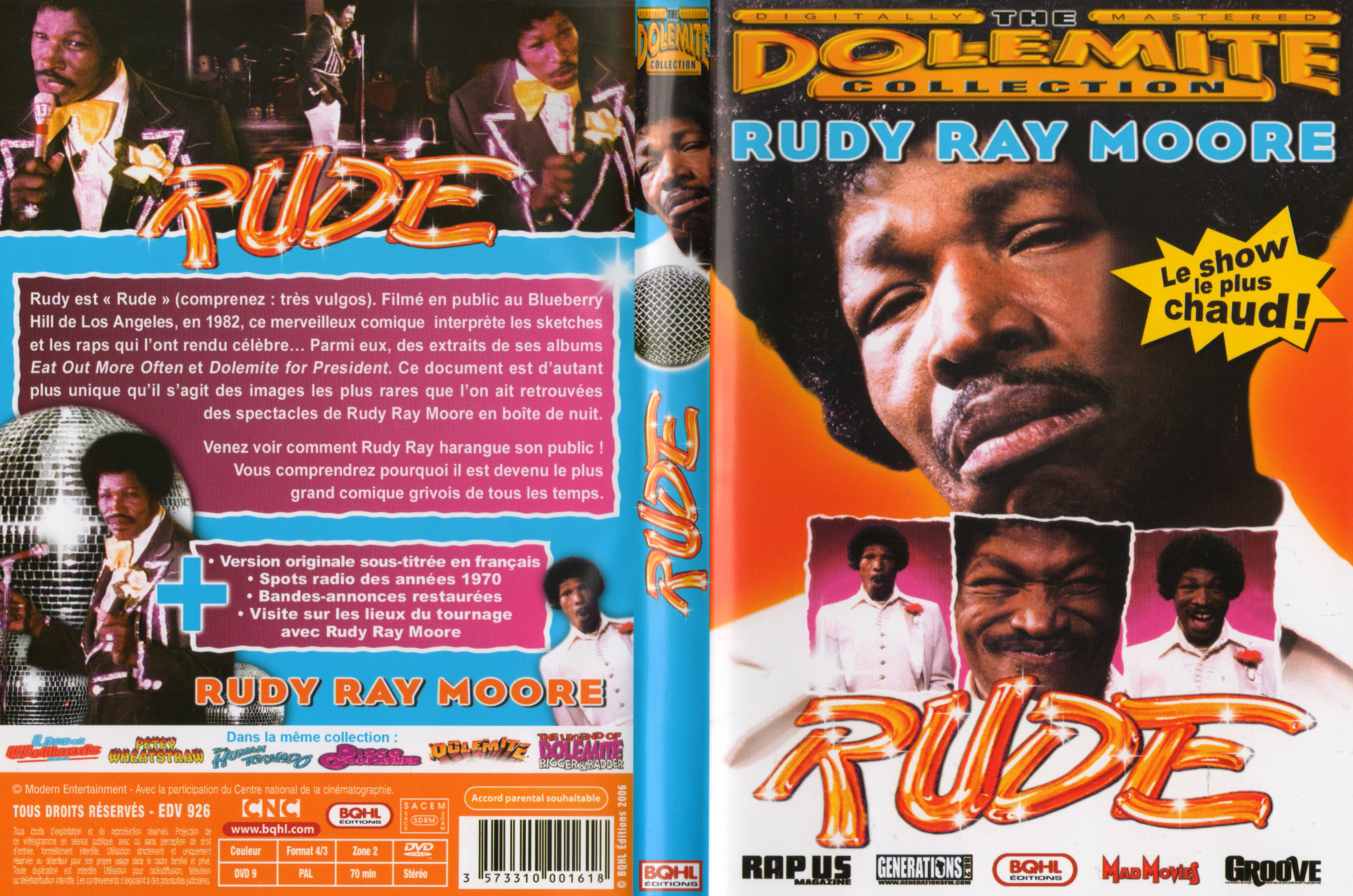 Jaquette DVD Rude