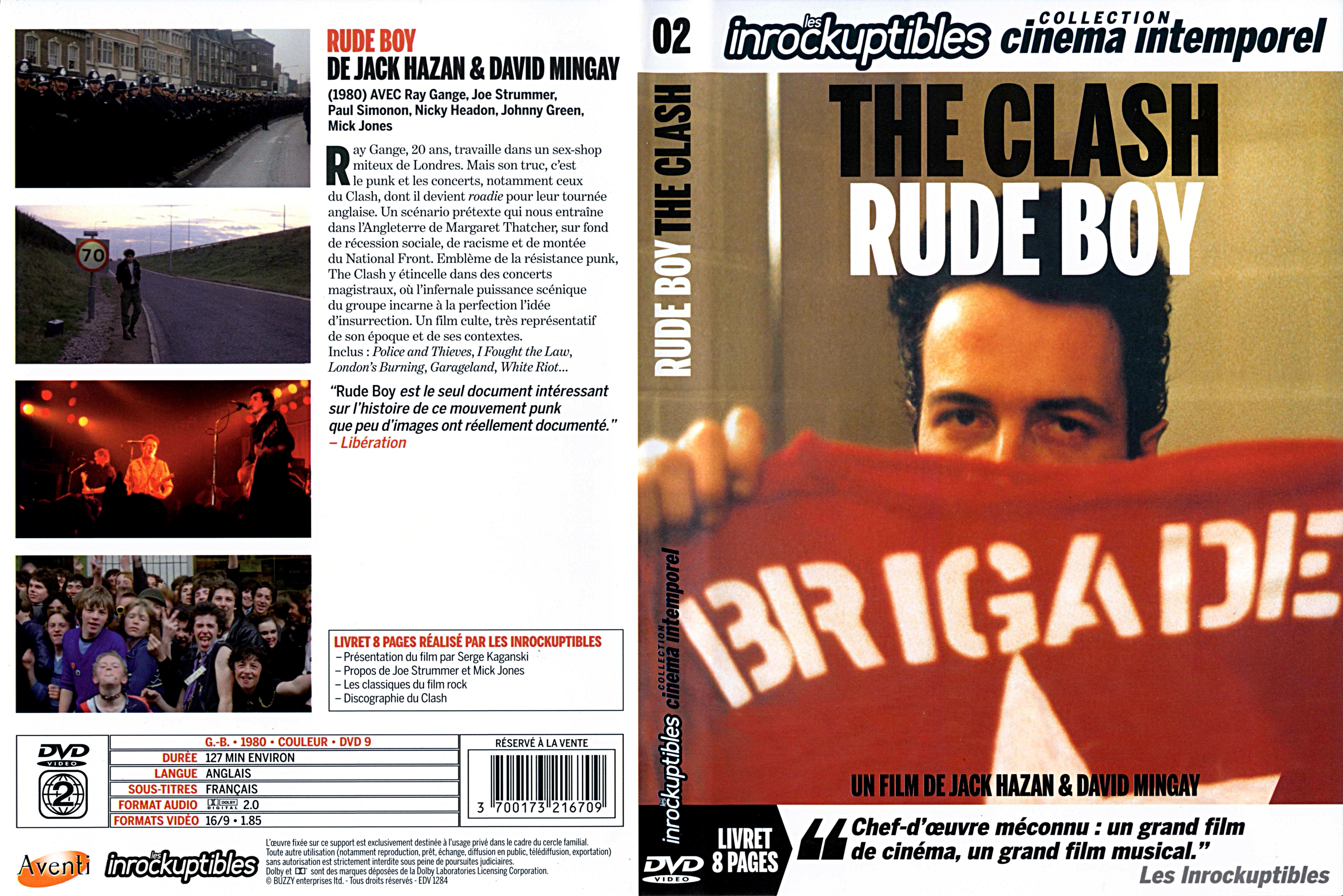 Jaquette DVD Rude boy