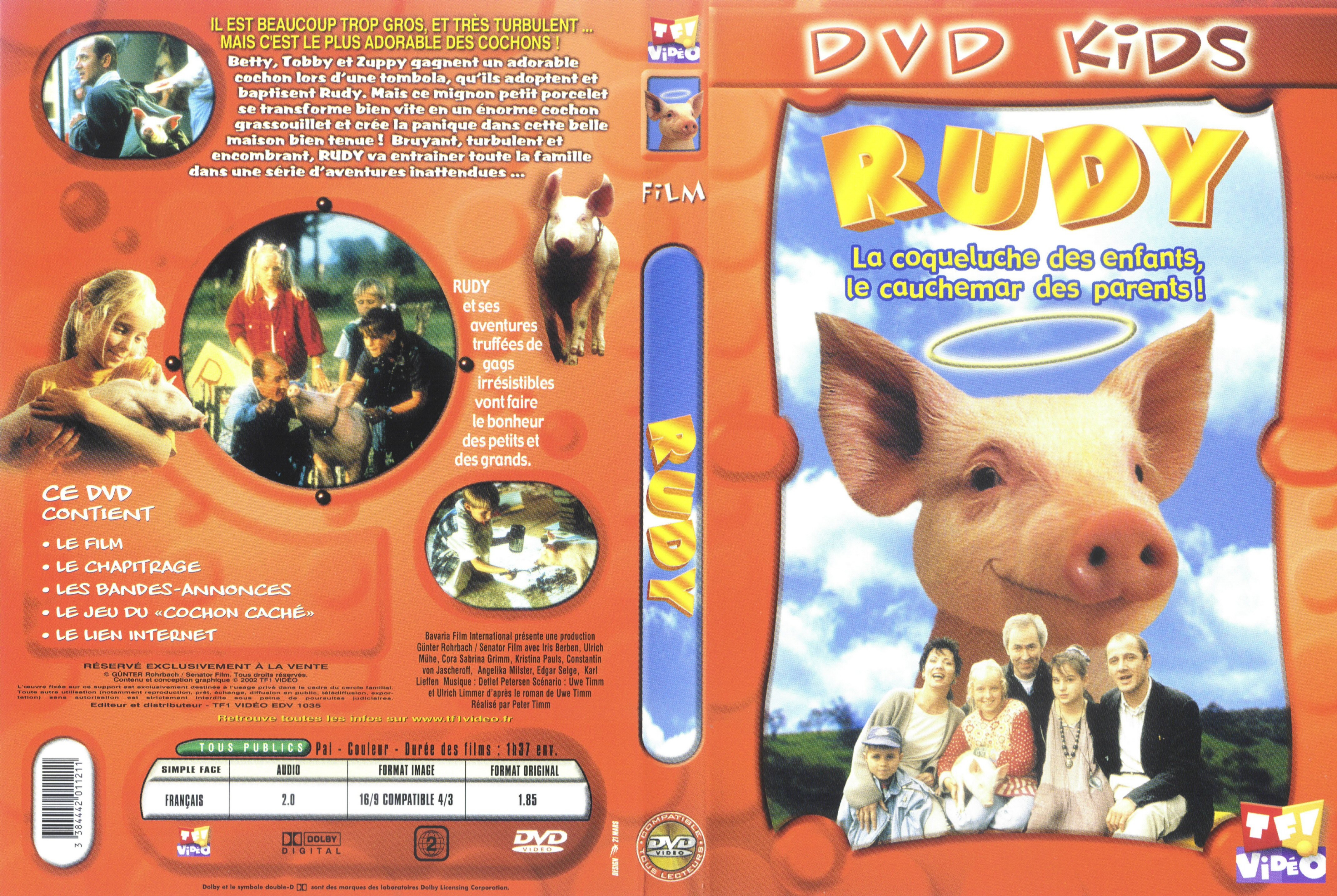 Jaquette DVD Rudy