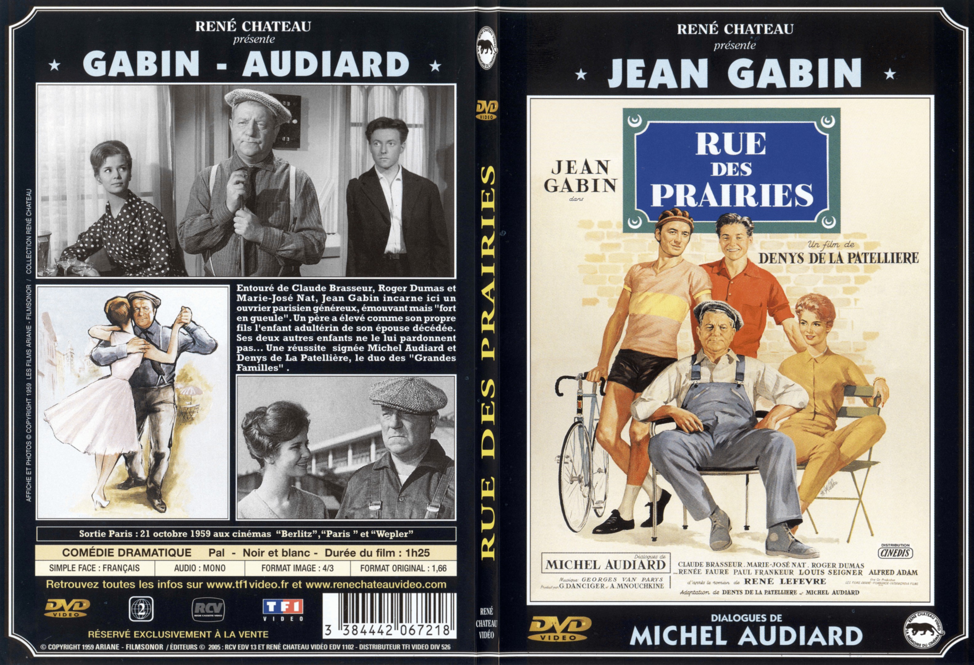 Jaquette DVD Rue des prairies - SLIM