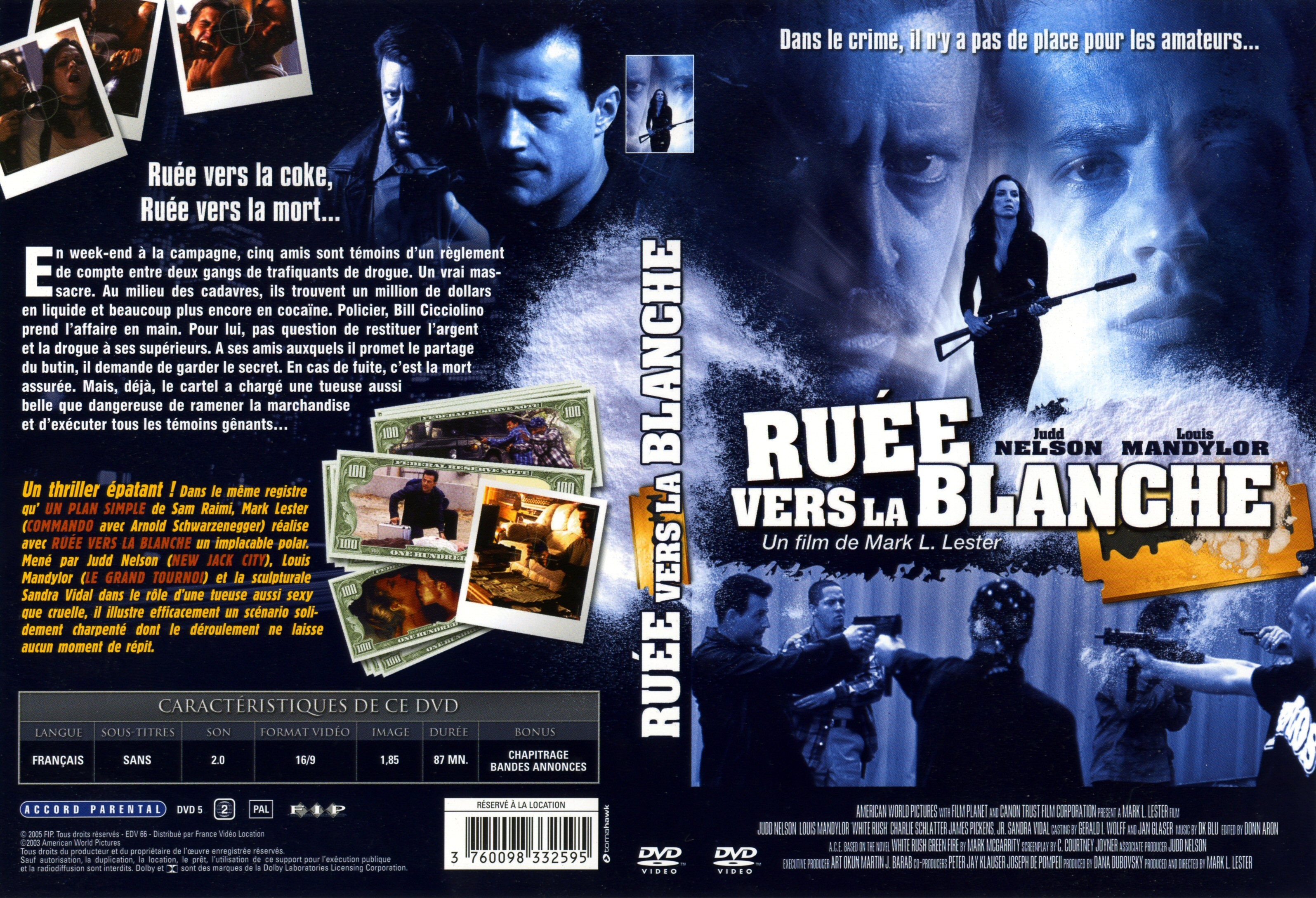 Jaquette DVD Rue vers la blanche