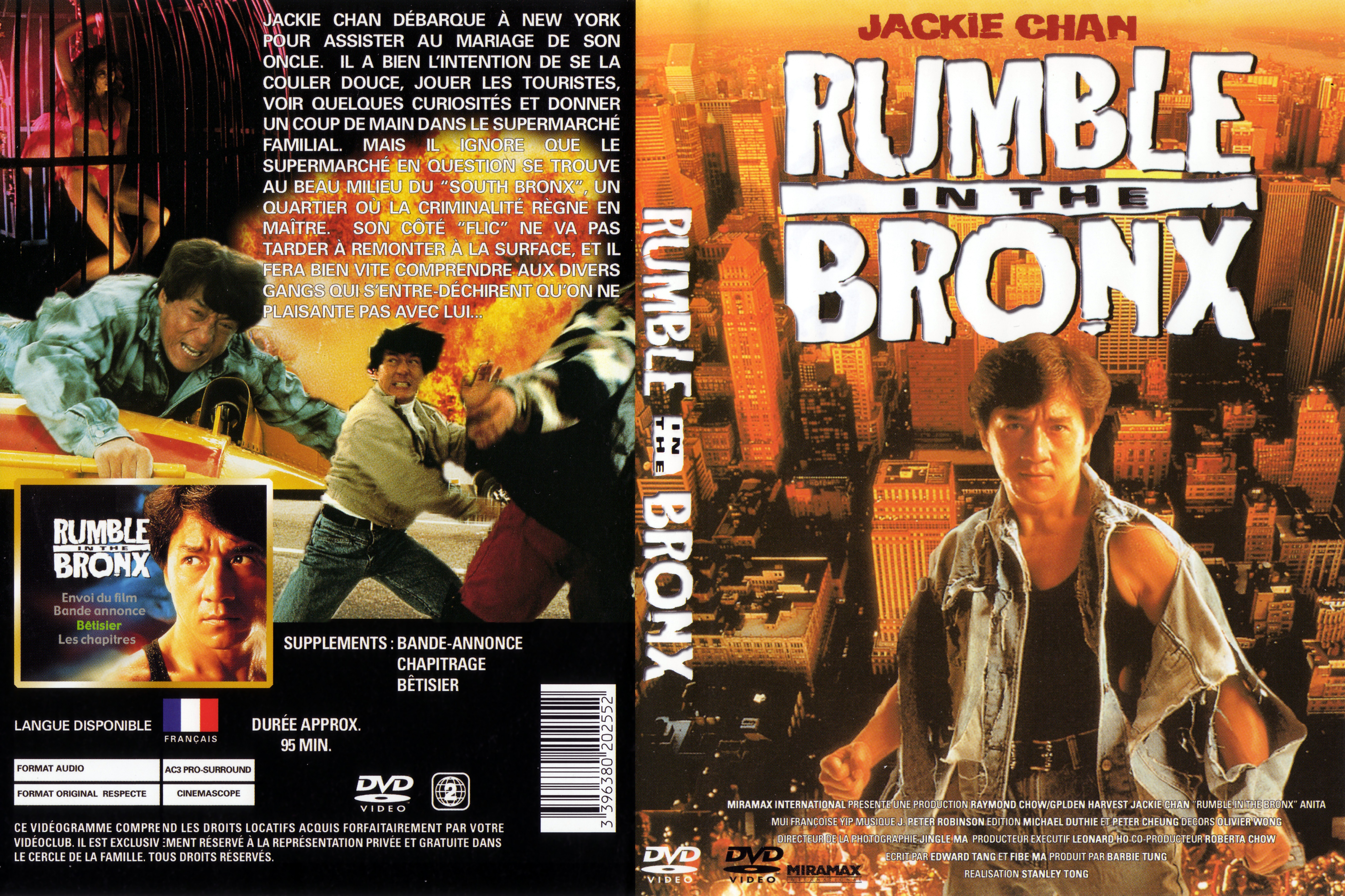 Jaquette DVD Rumble in the bronx v2