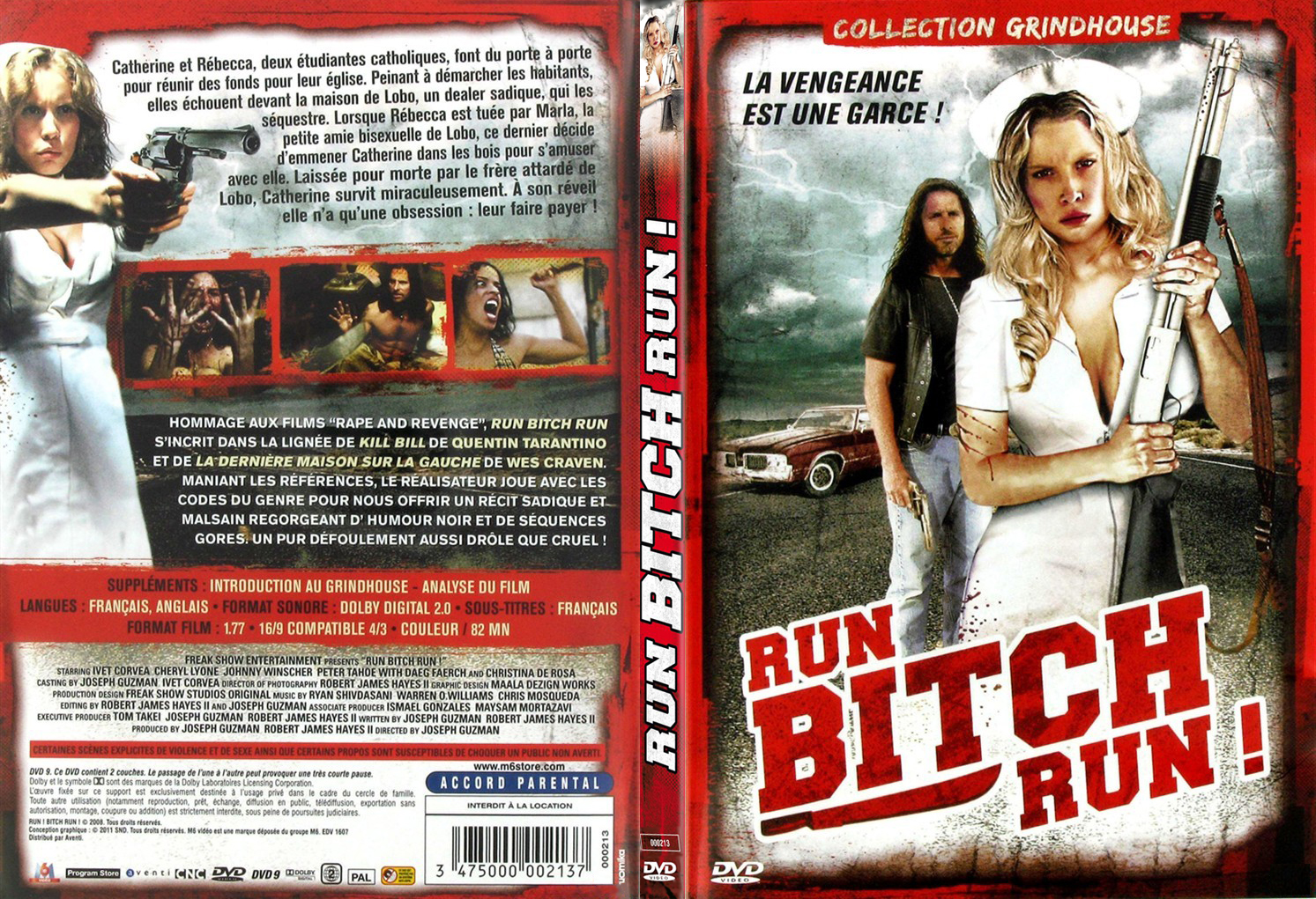 Jaquette DVD Run Bitch Run