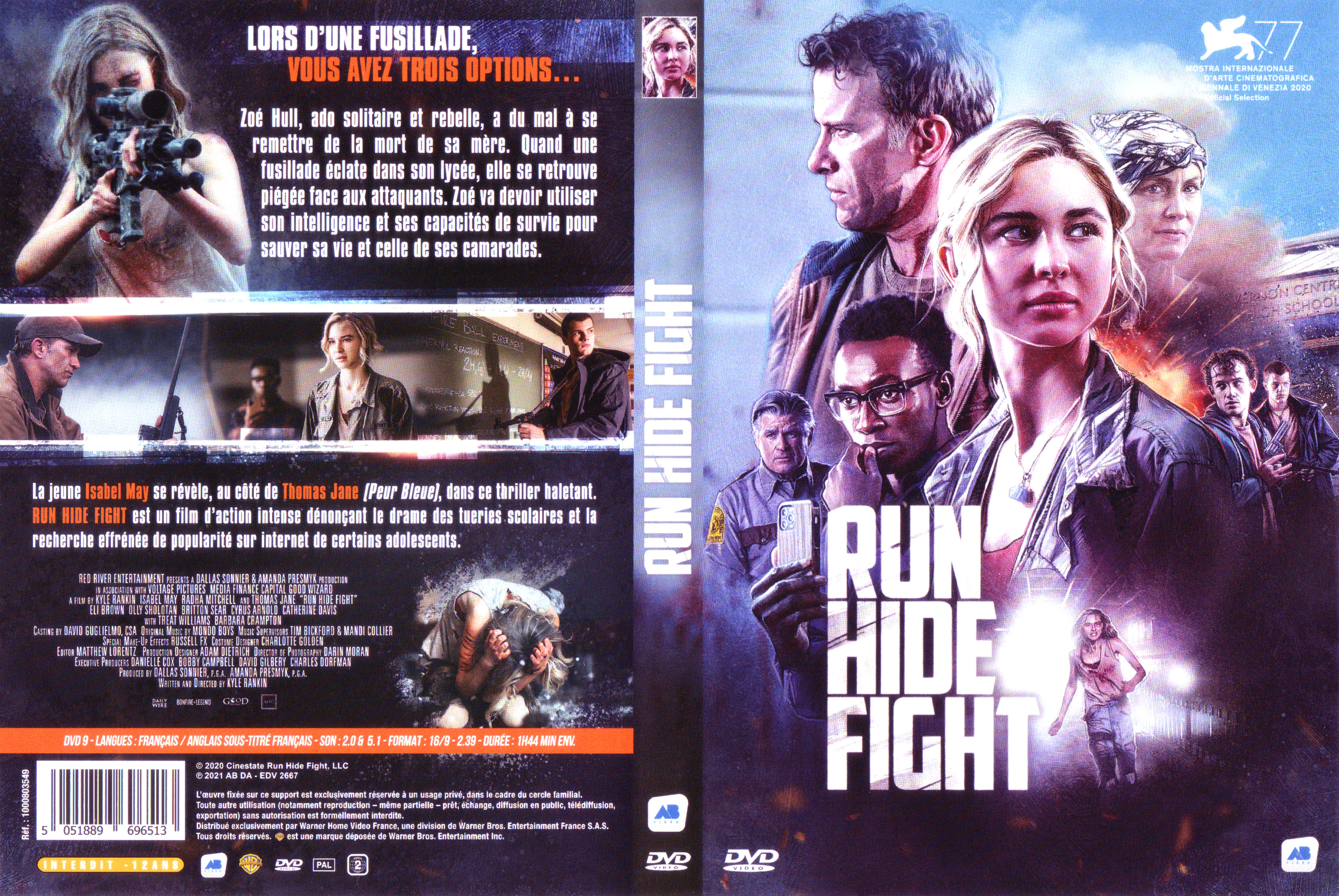 Jaquette DVD Run hide fight