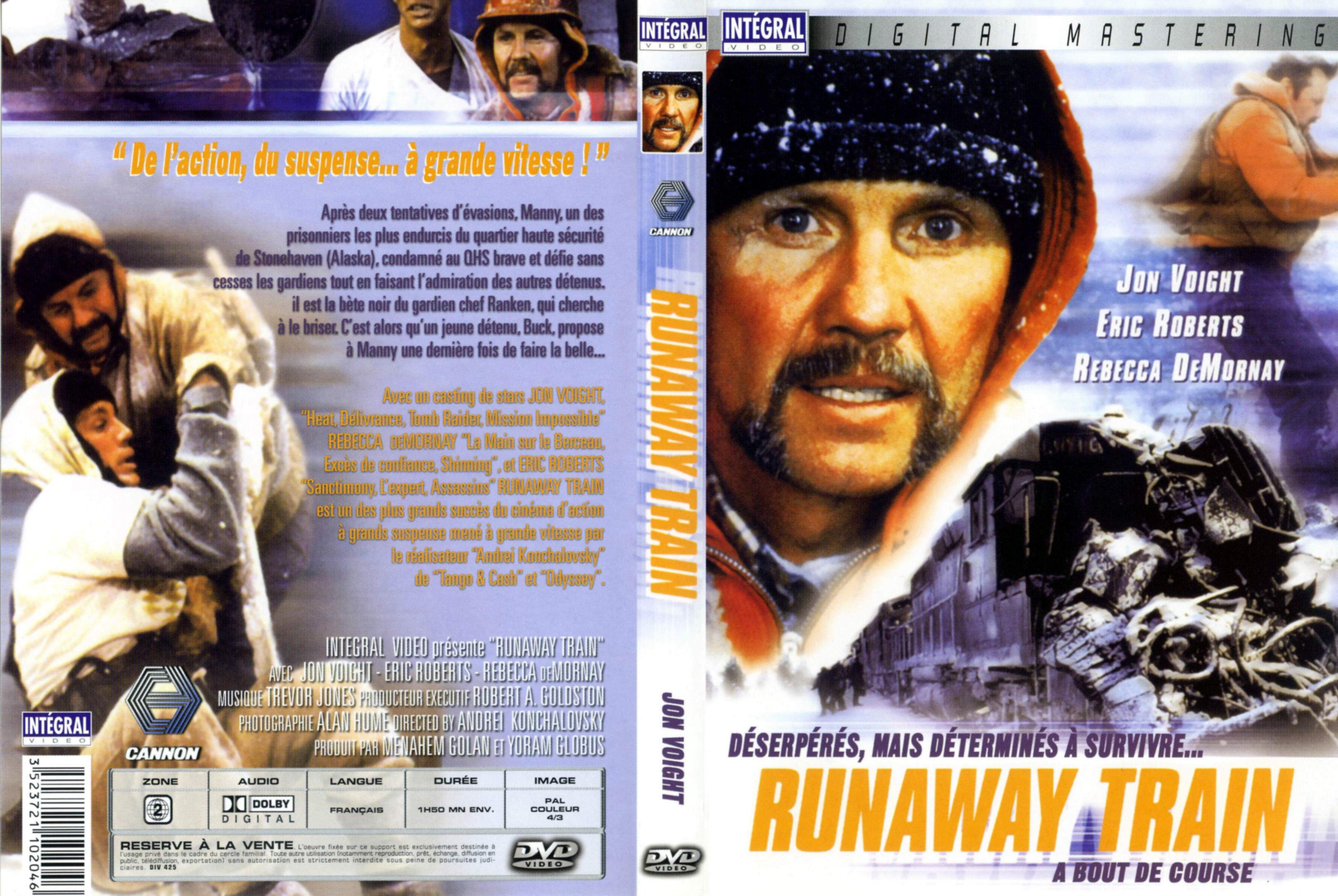 Jaquette DVD Runaway train