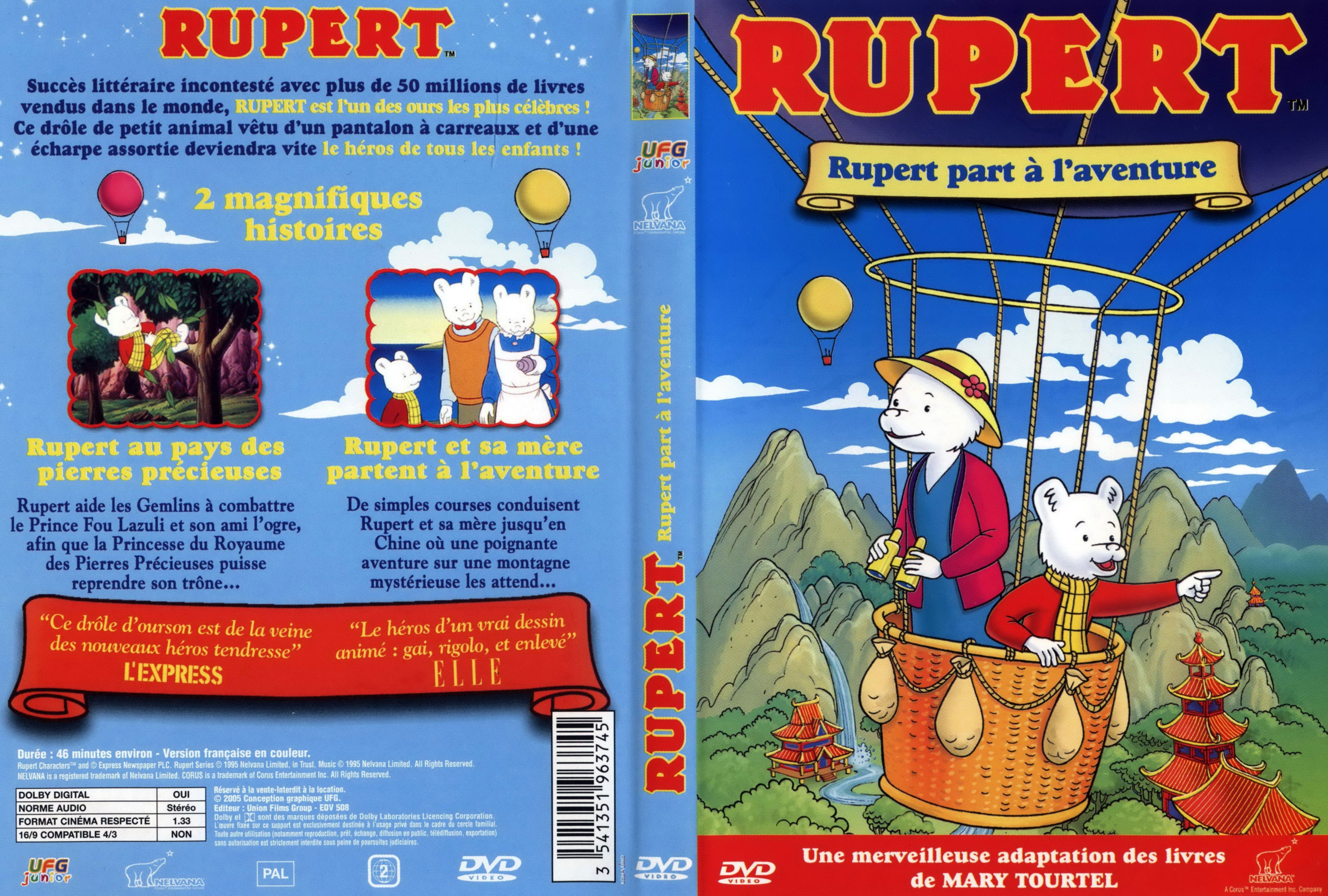Jaquette DVD Rupert part  l