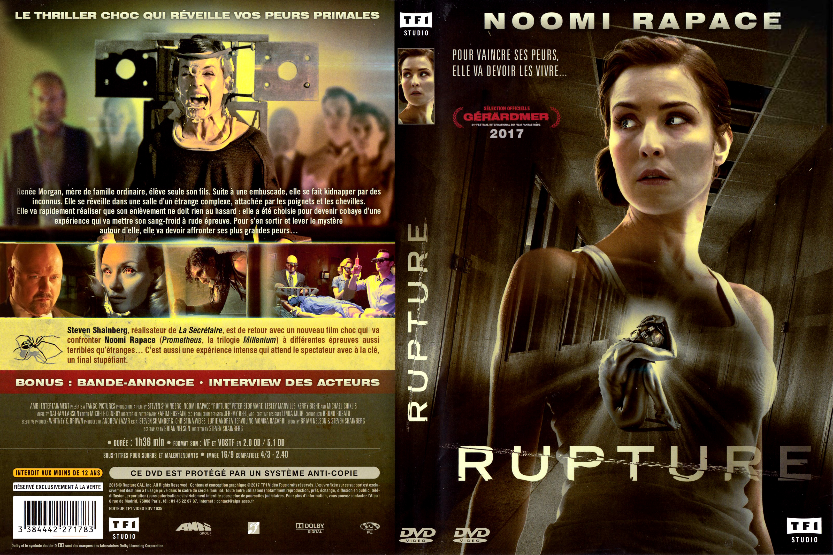 Jaquette DVD Rupture