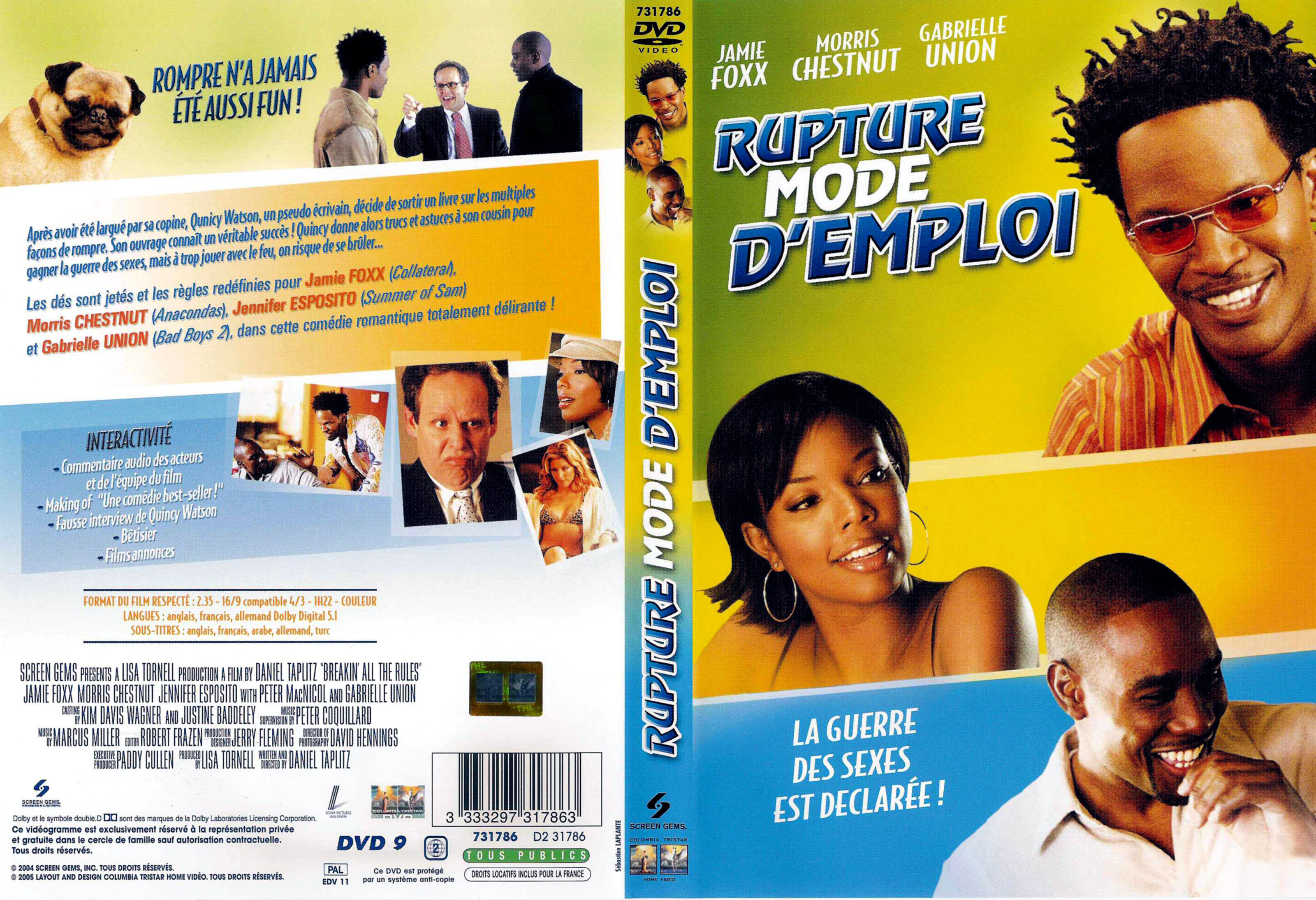 Jaquette DVD Rupture mode d