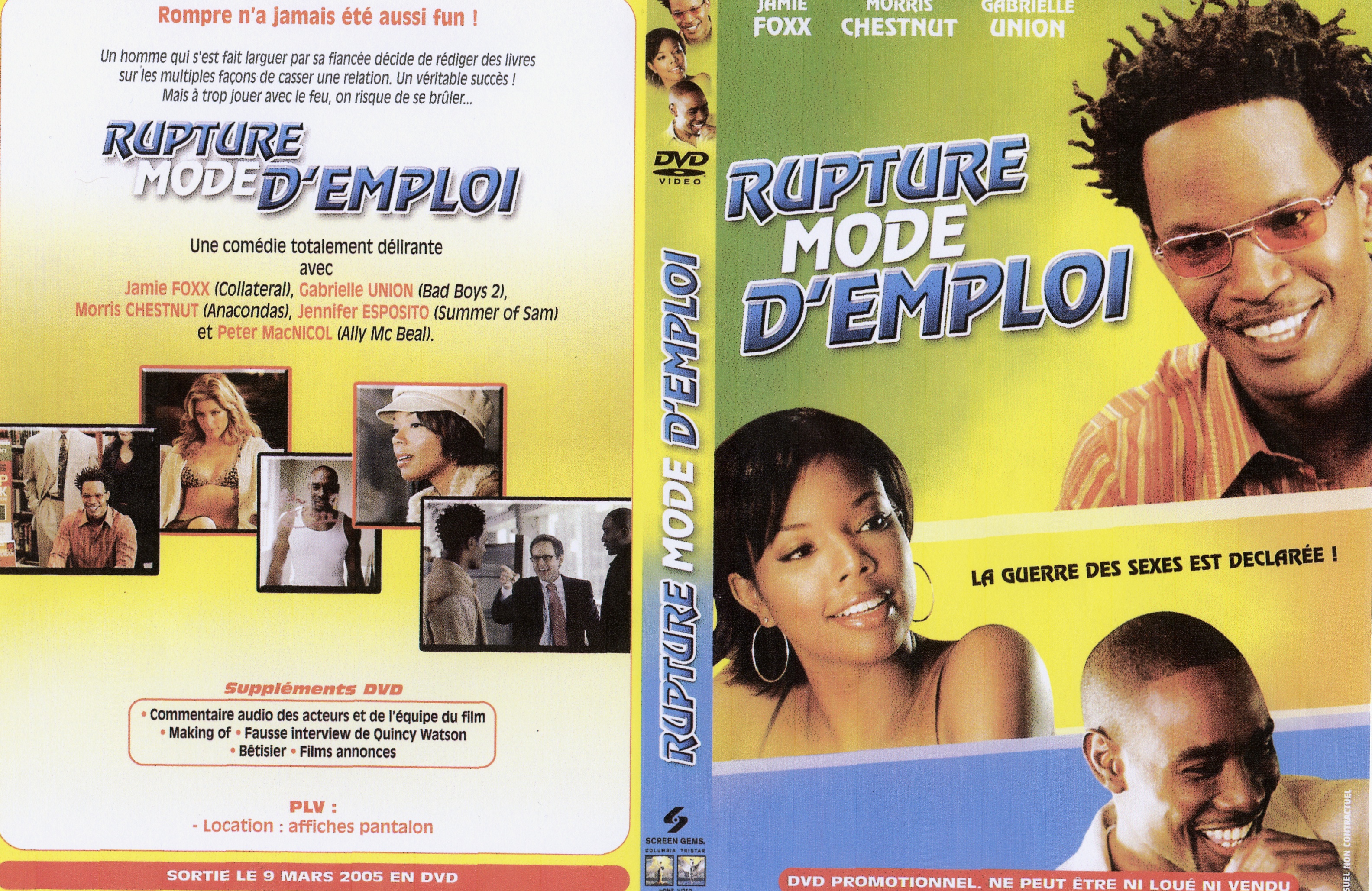 Jaquette DVD Rupture mode d