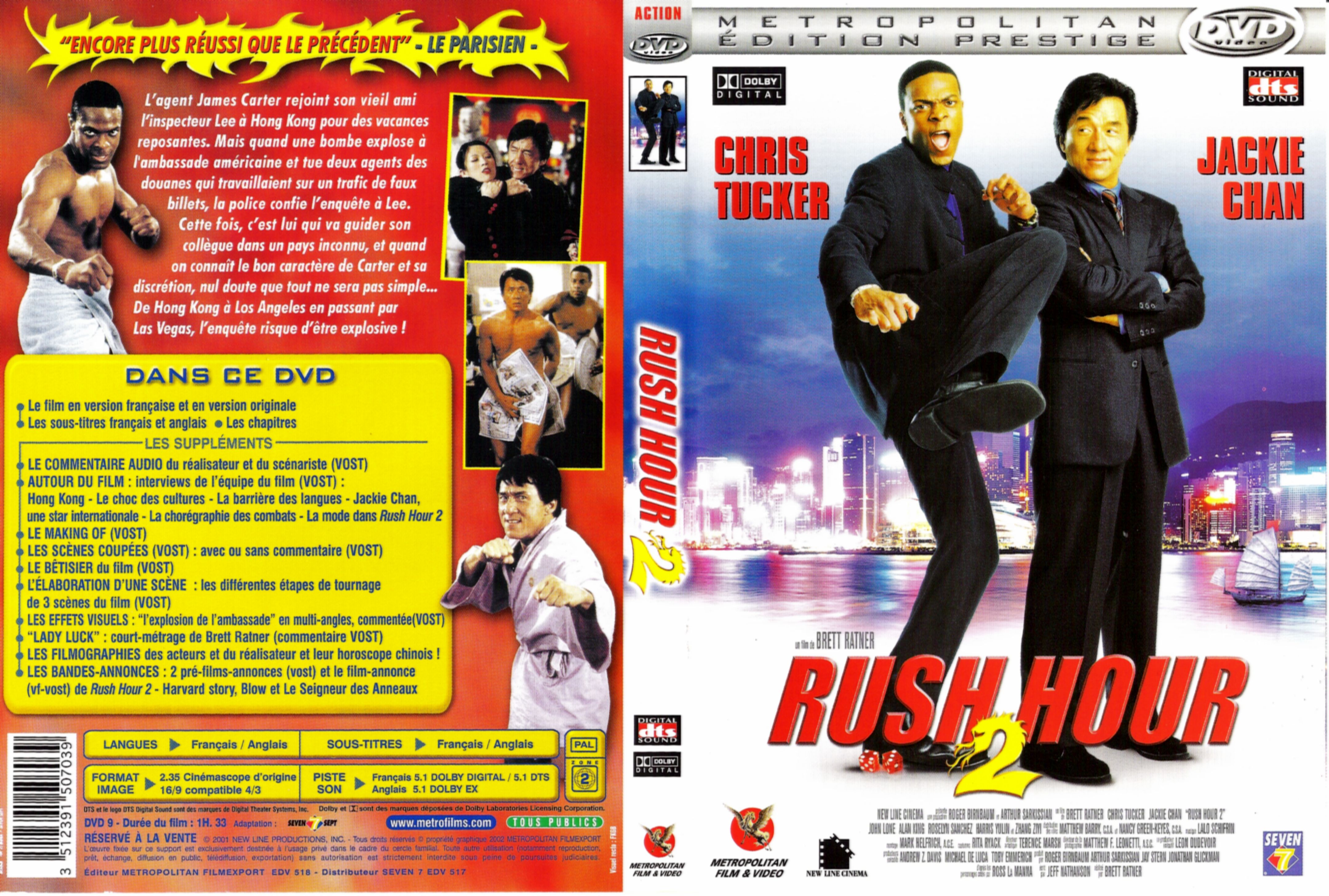 Jaquette DVD Rush hour 2