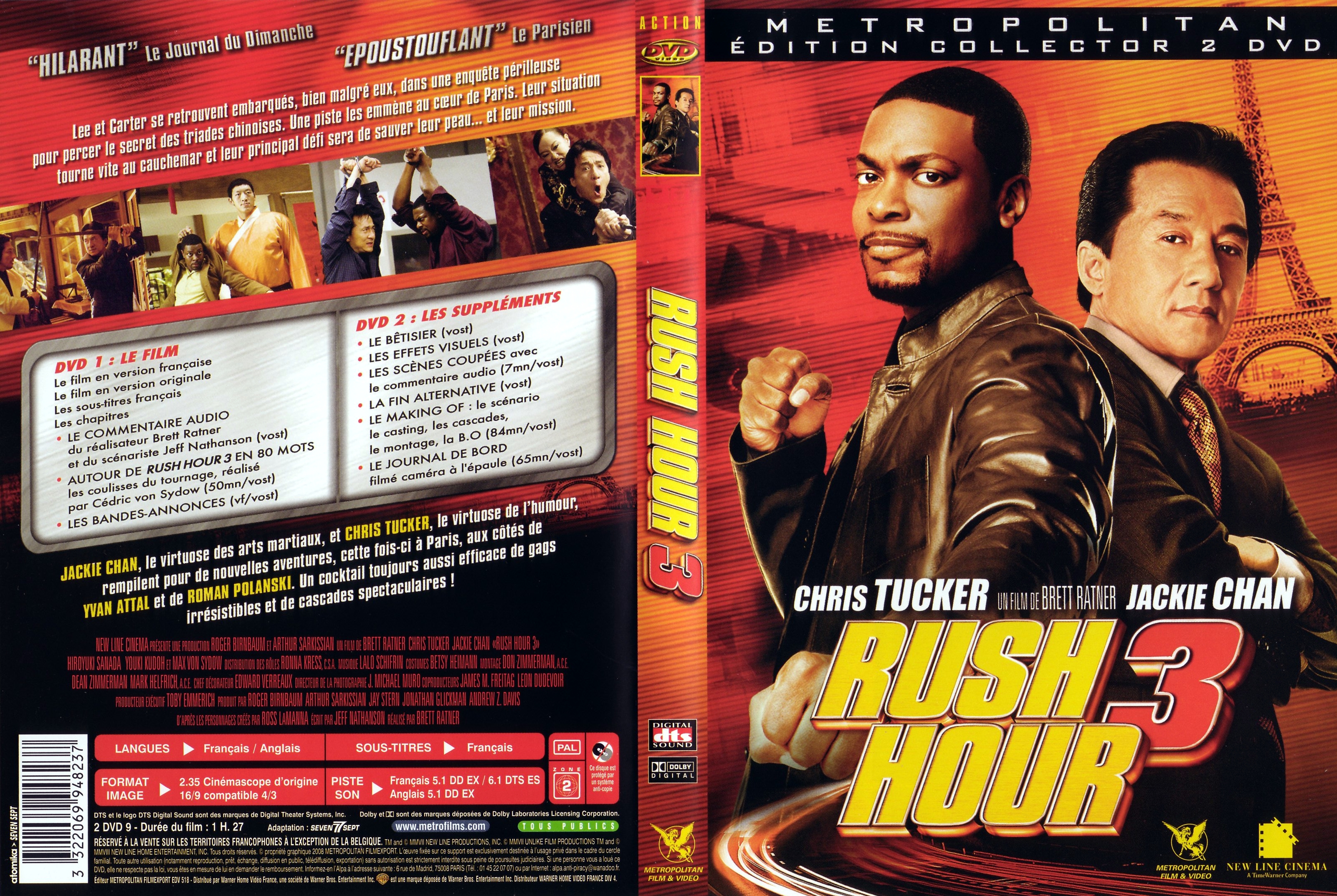 Jaquette DVD Rush hour 3 v2