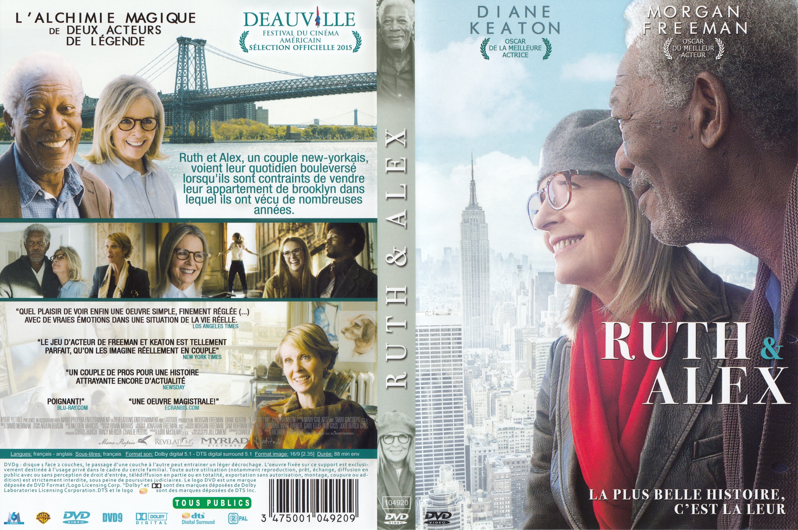 Jaquette DVD Ruth & Alex