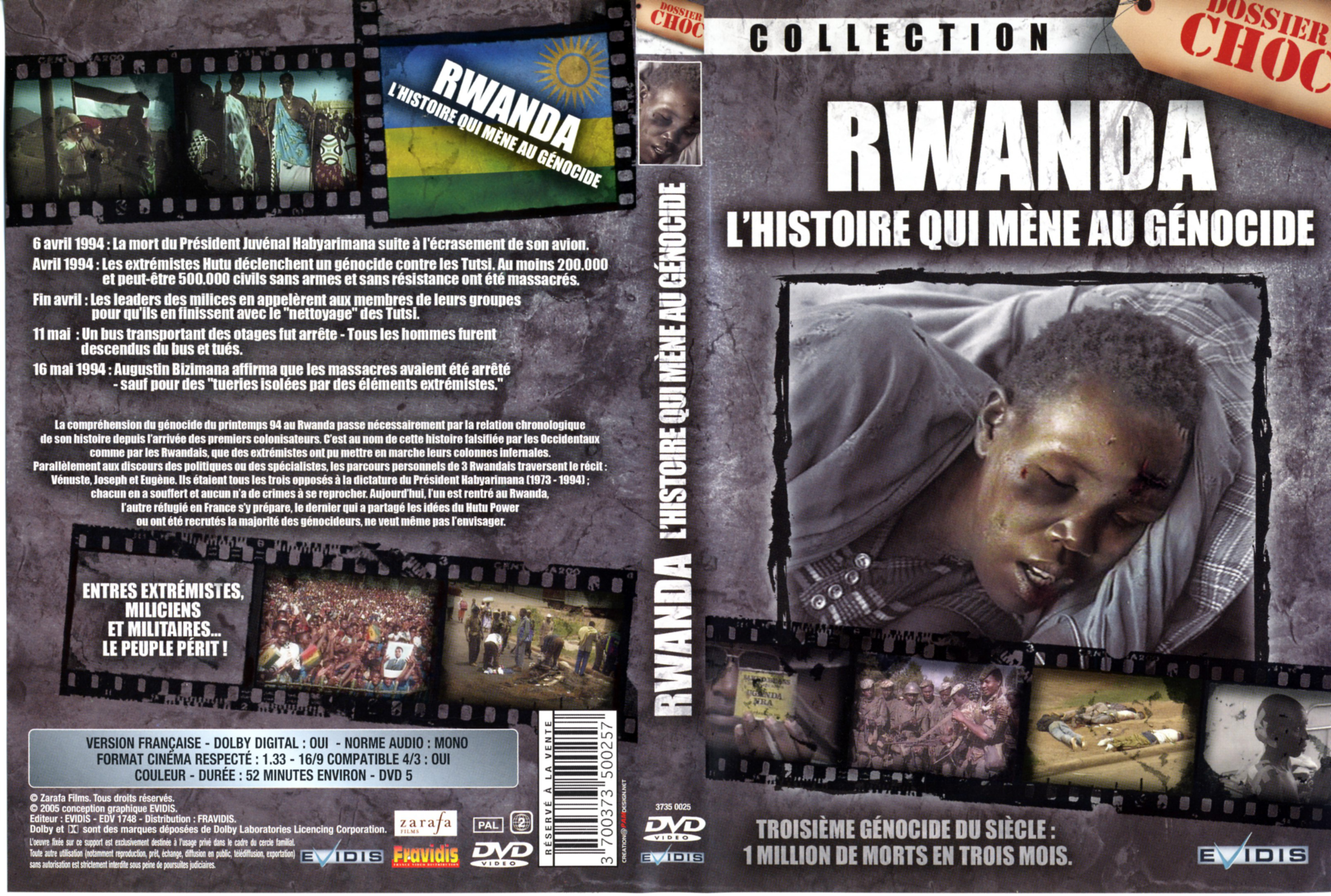 Jaquette DVD Rwanda l