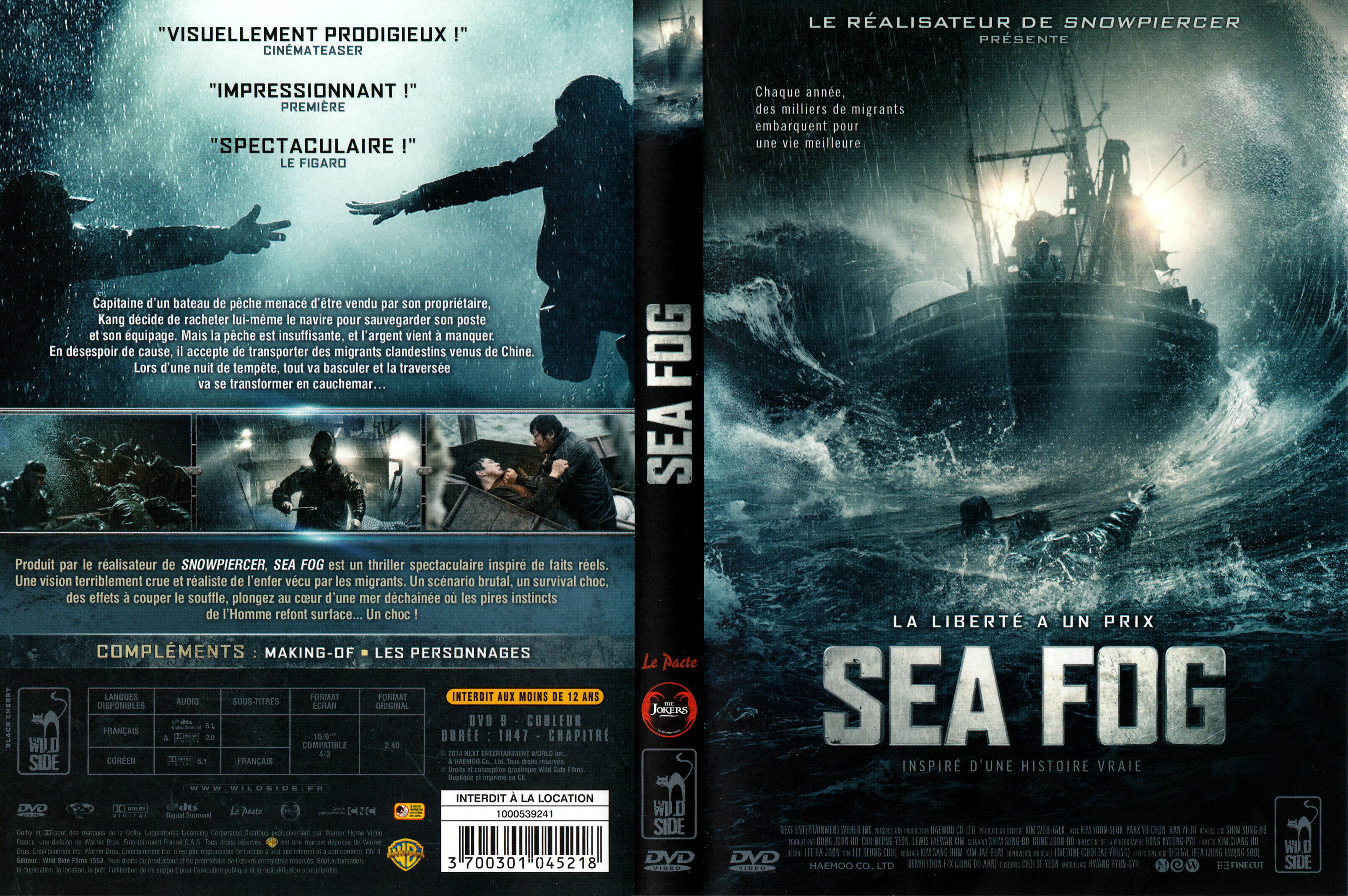 Jaquette DVD SEA FOG