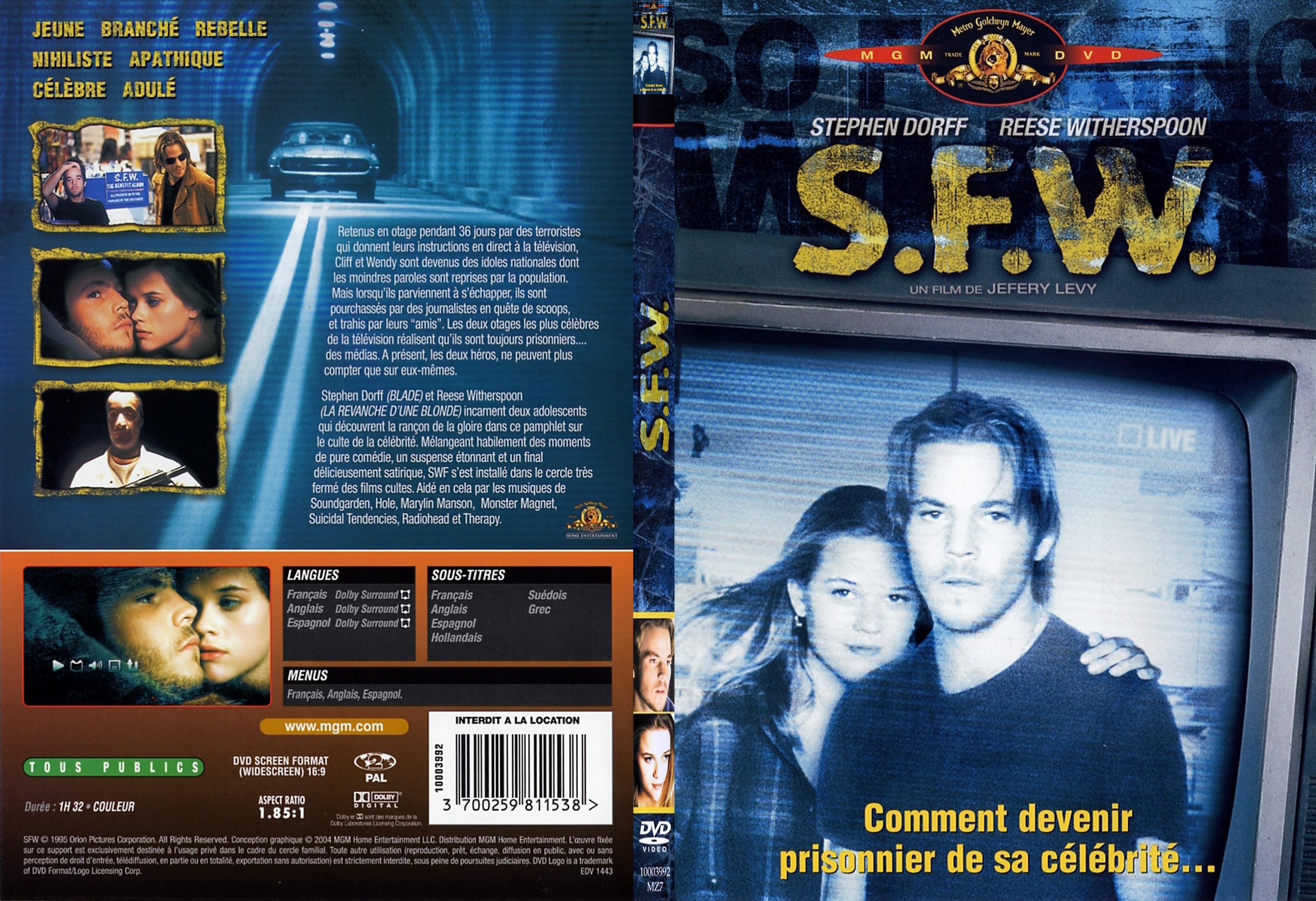 Jaquette DVD SFW - SLIM