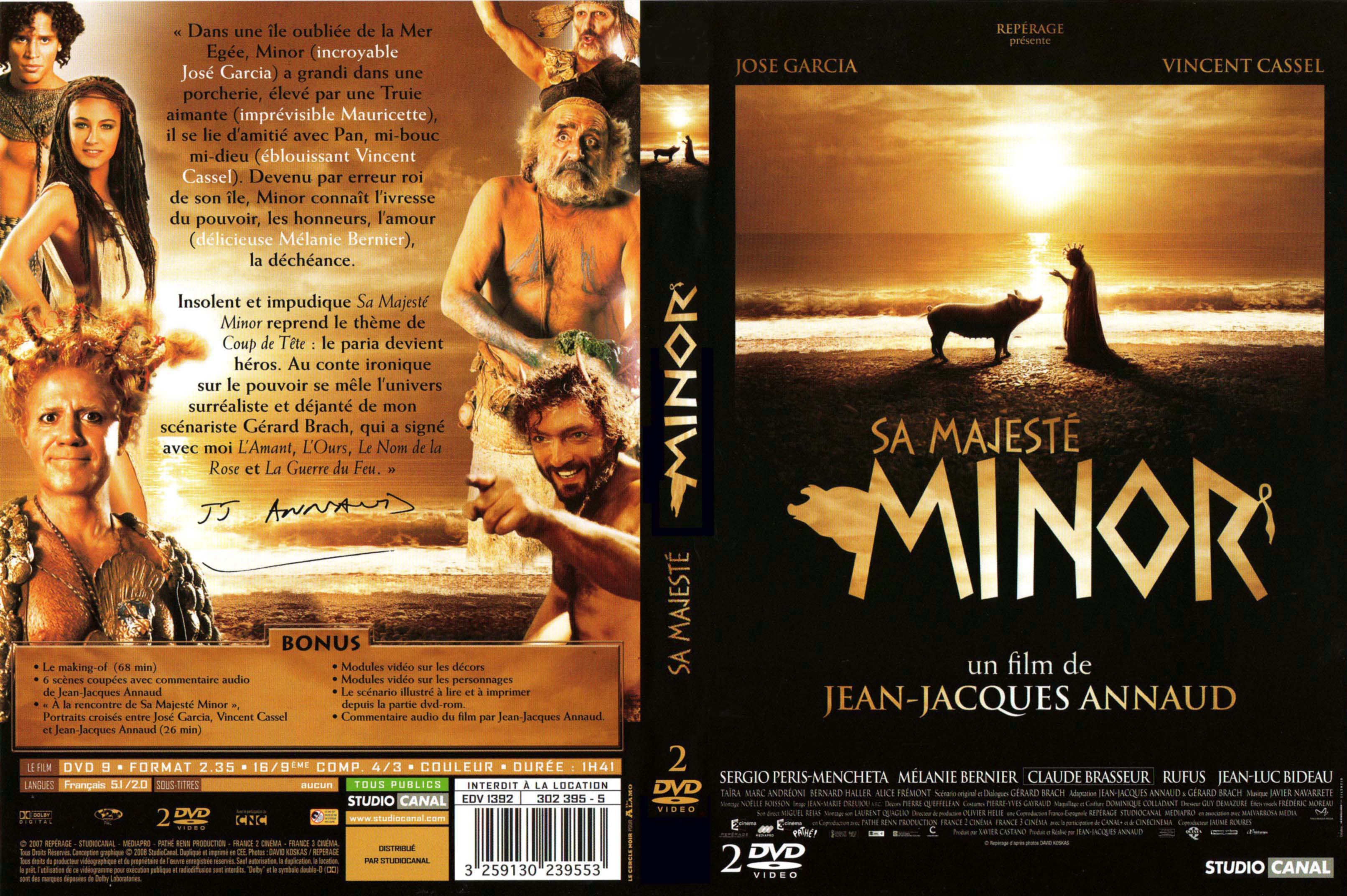 Jaquette DVD Sa majeste minor