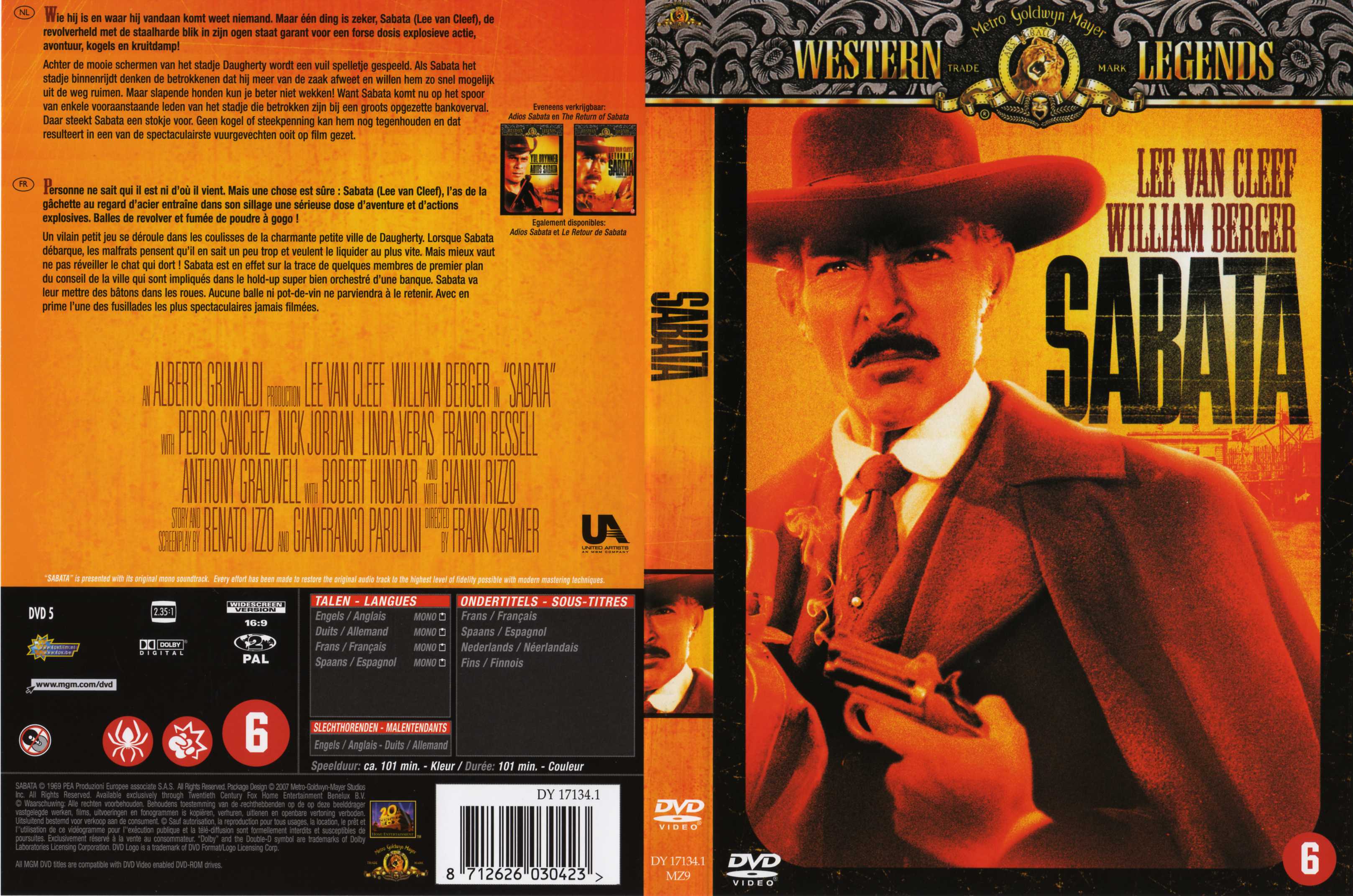 Jaquette DVD Sabata