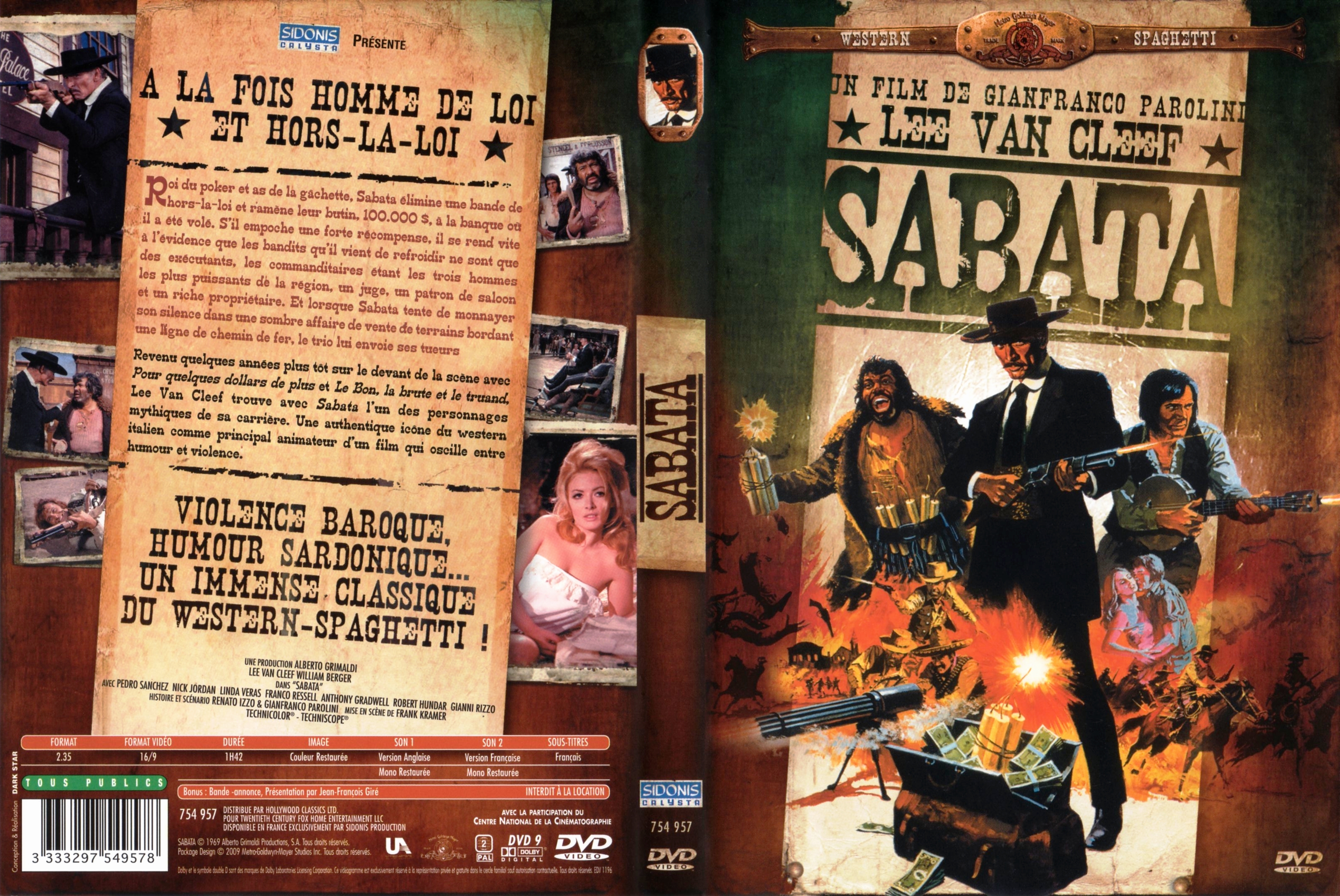 Jaquette DVD Sabata v2