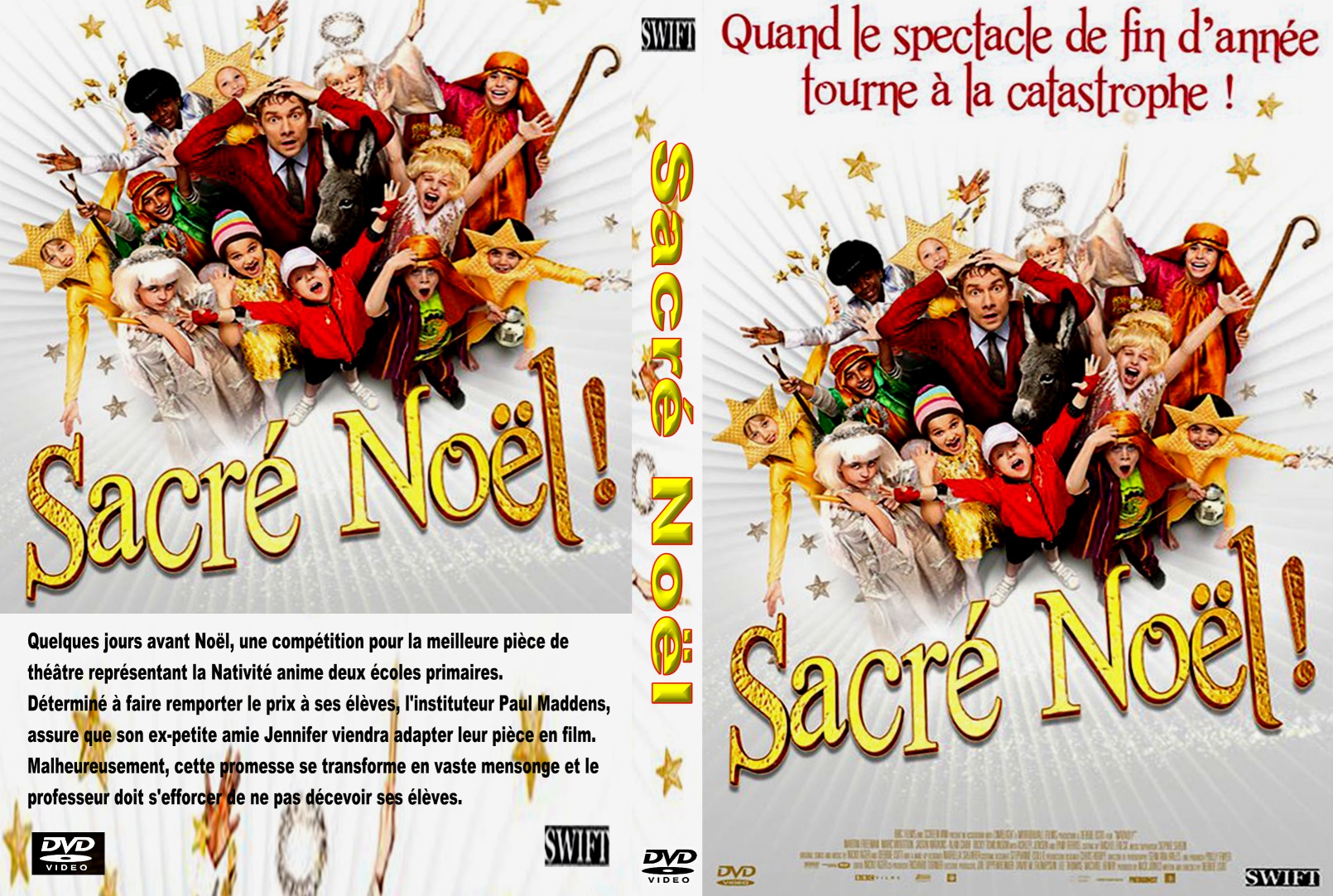 Jaquette DVD Sacr Noel custom