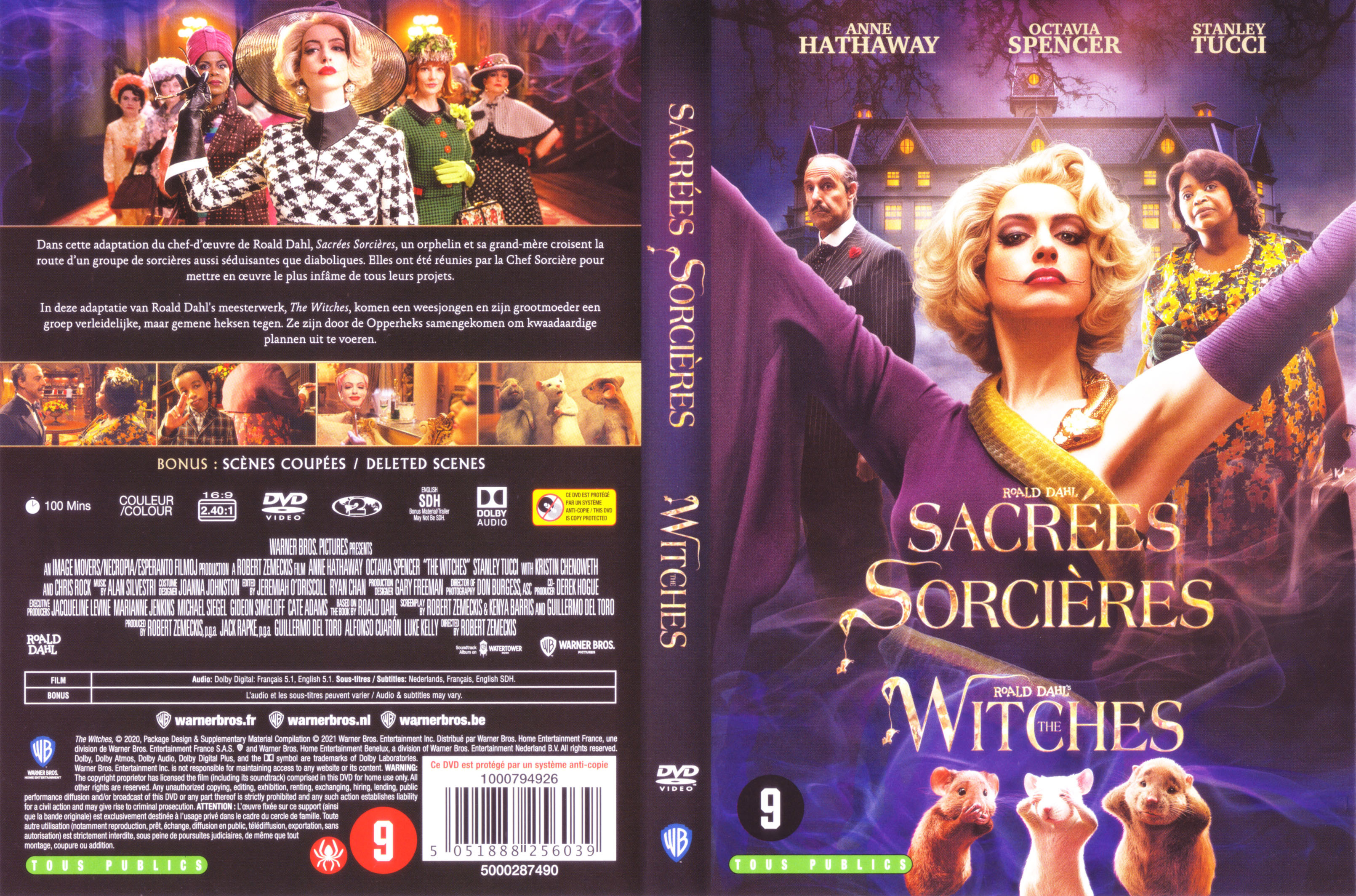 Jaquette DVD Sacres sorcires