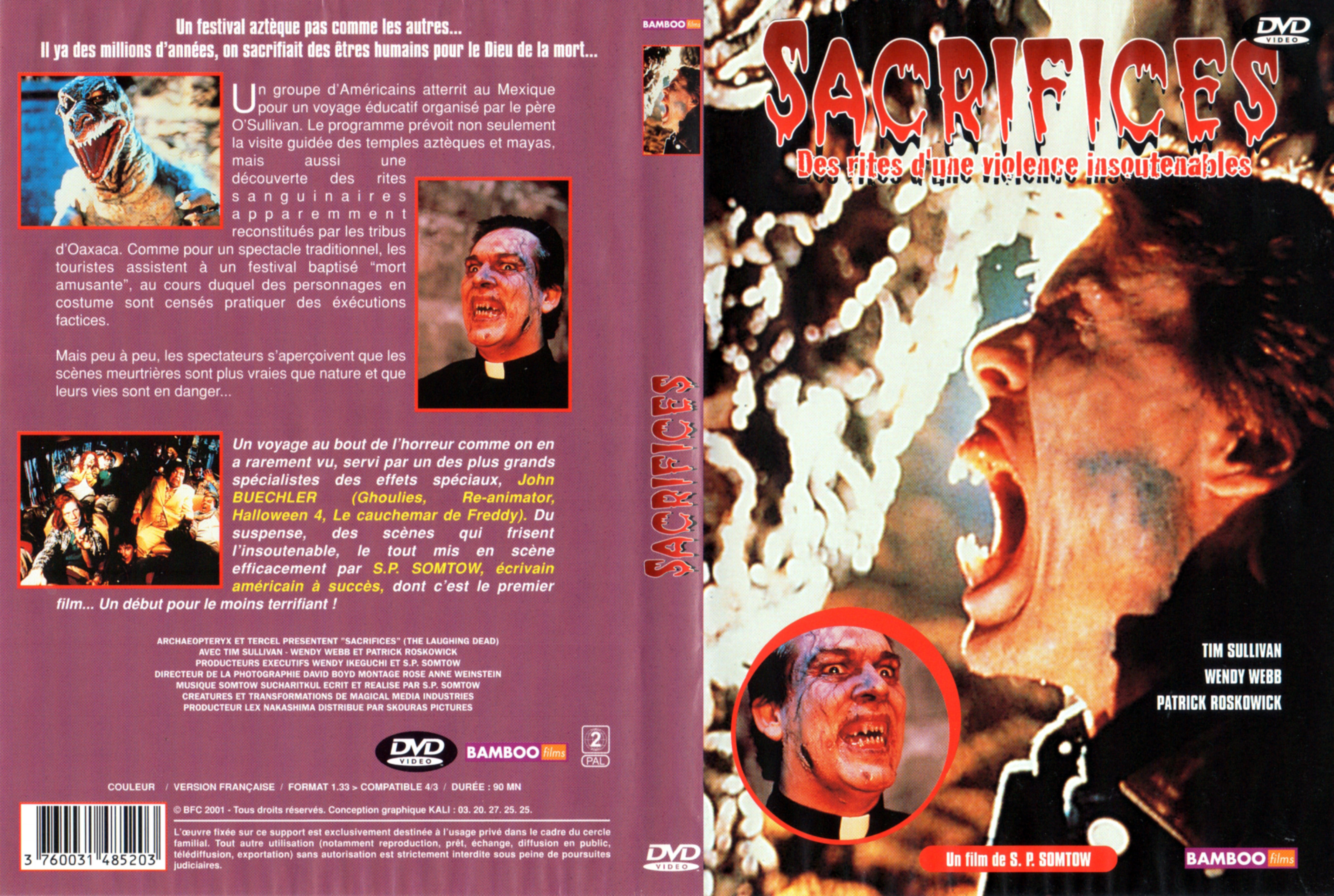 Jaquette DVD Sacrifices