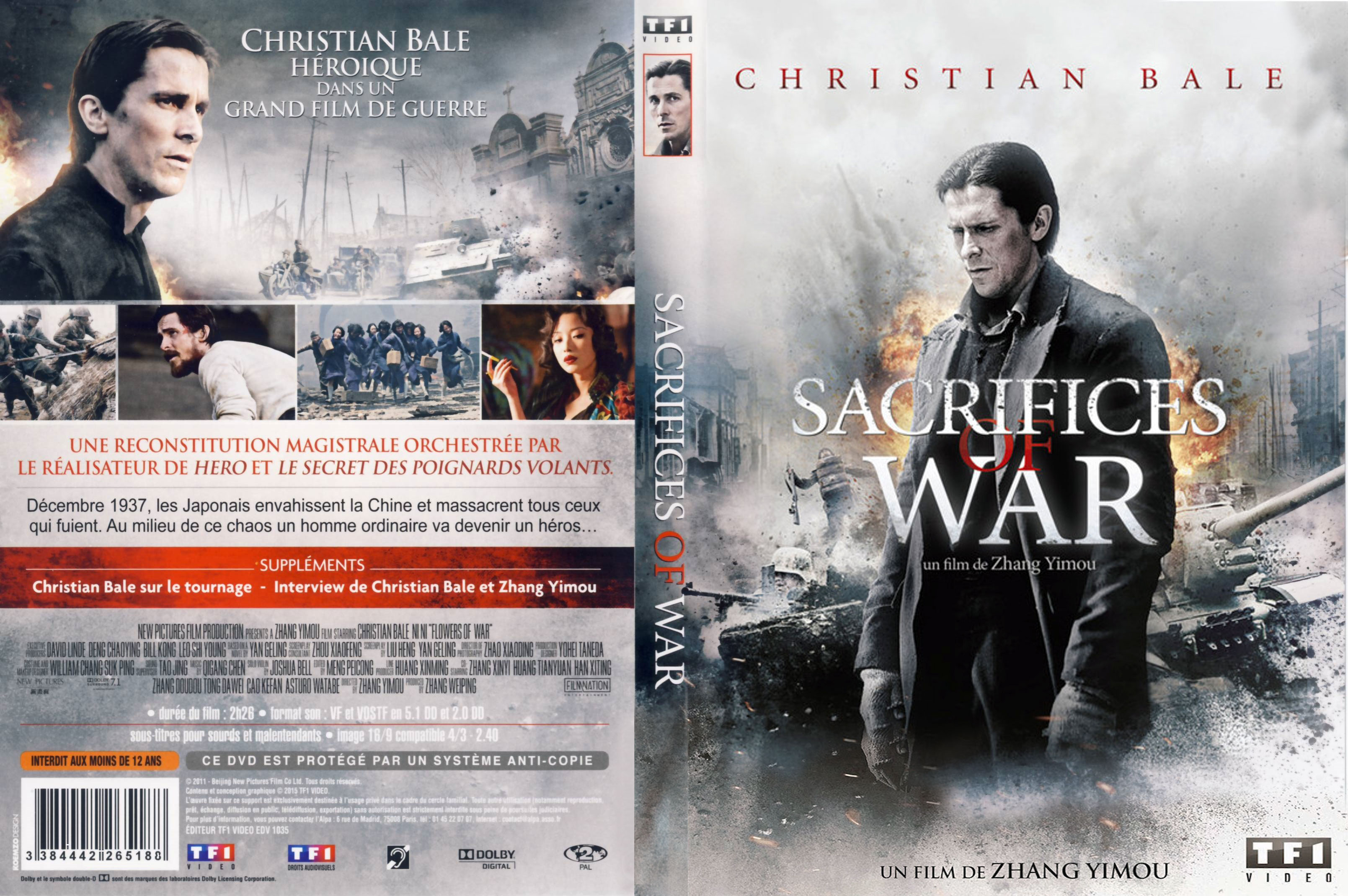 Jaquette DVD Sacrifices of war